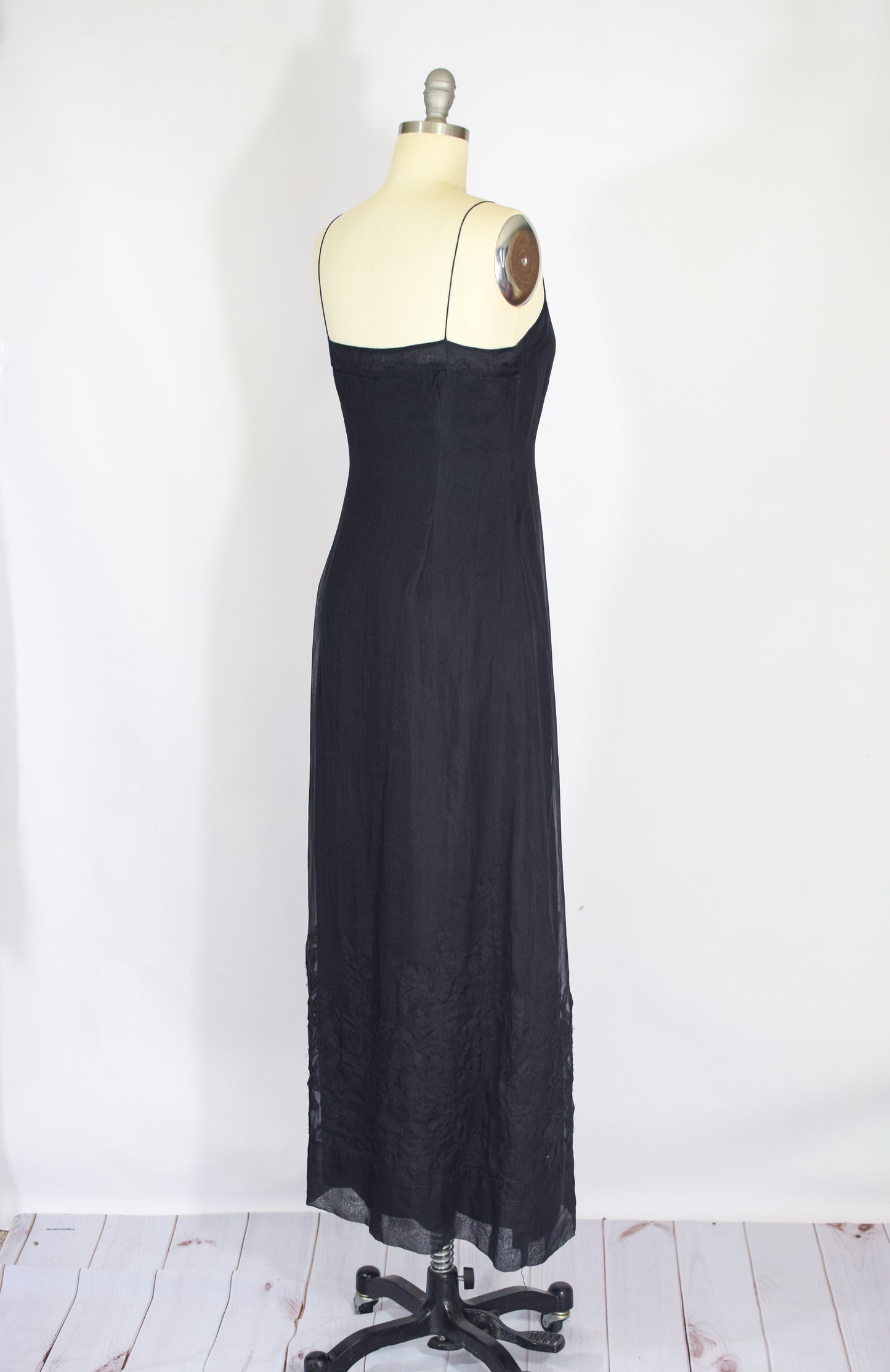 DKNY Silk Overlay Dress | S-M