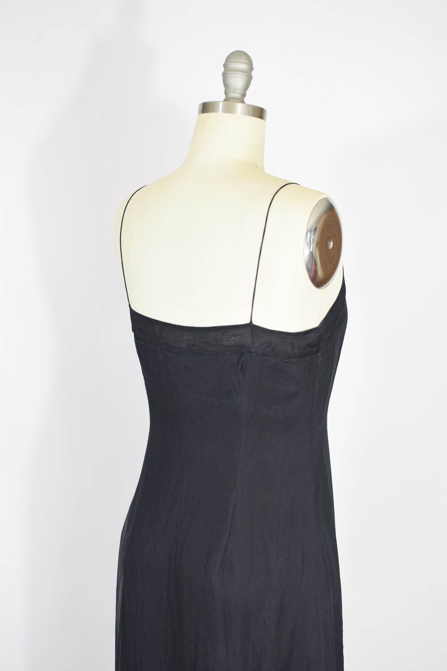 DKNY Silk Overlay Dress | S-M
