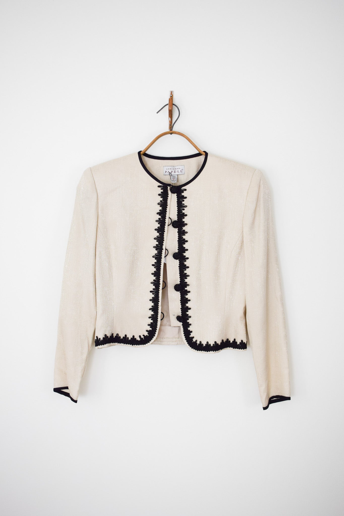 1990s Cropped Silk Jacket | S