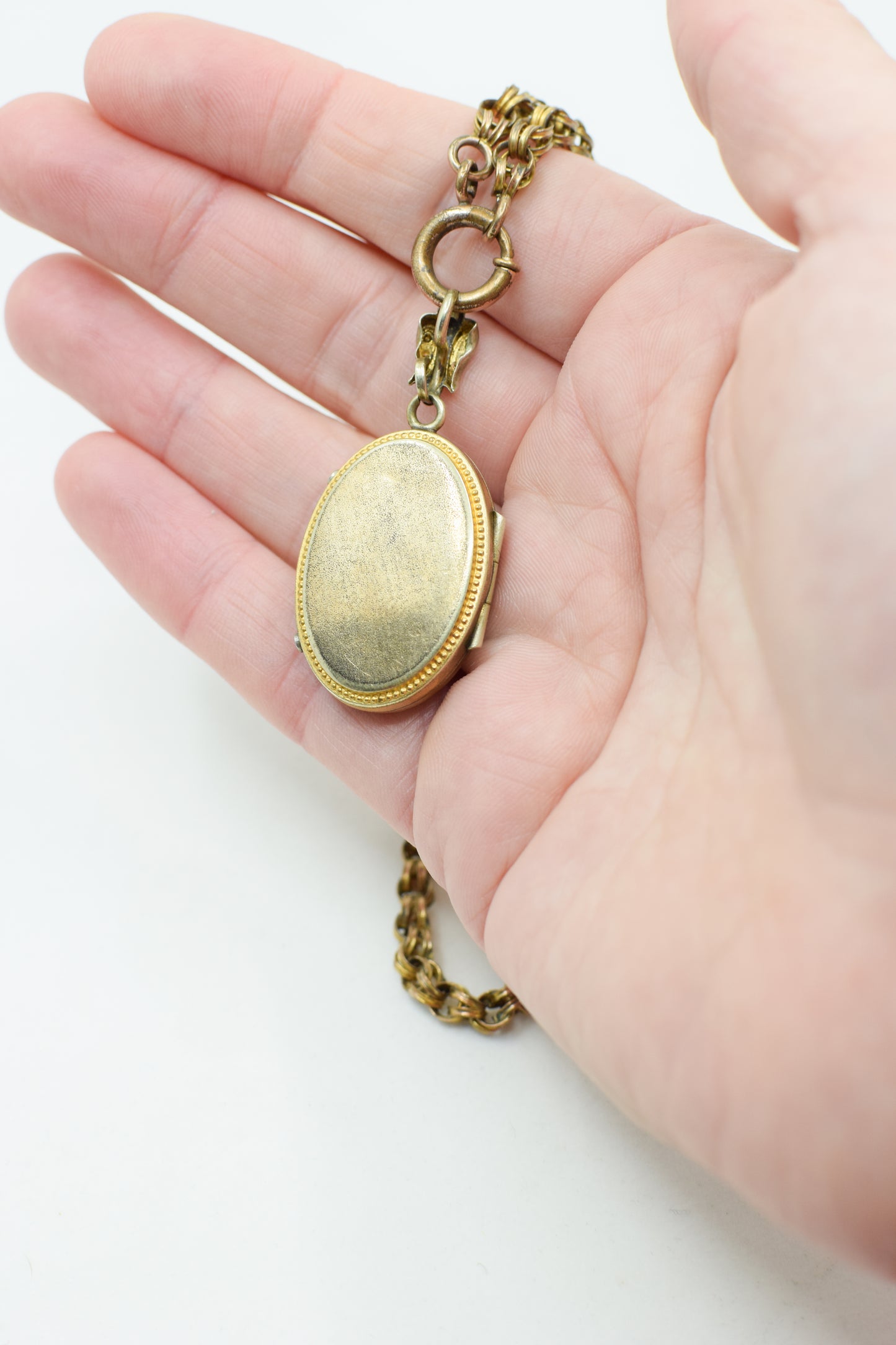 Antique Victorian Locket on Chain
