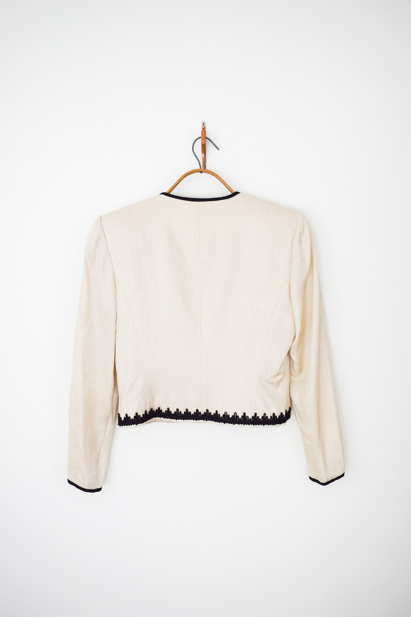1990s Cropped Silk Jacket | S