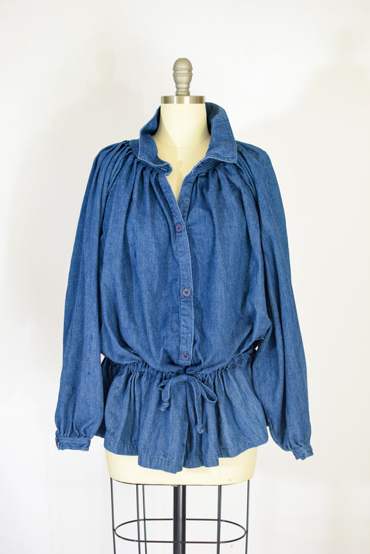 Vintage BIS by Gene Ewing Denim Top | S-M