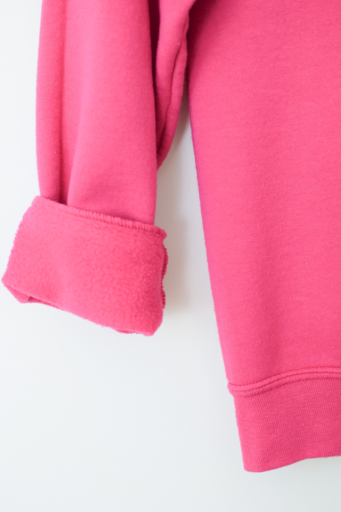 Classic Jersey Pullover in Barbie Pink | S