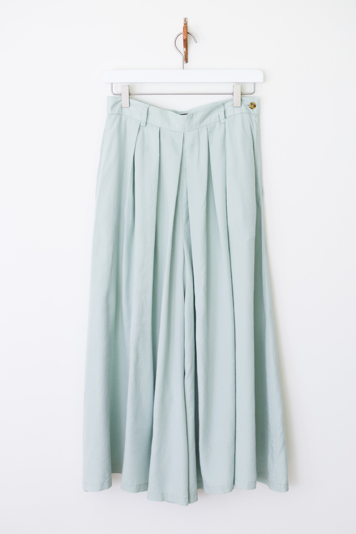 Vintage Wide Leg Rayon Culottes | S/M