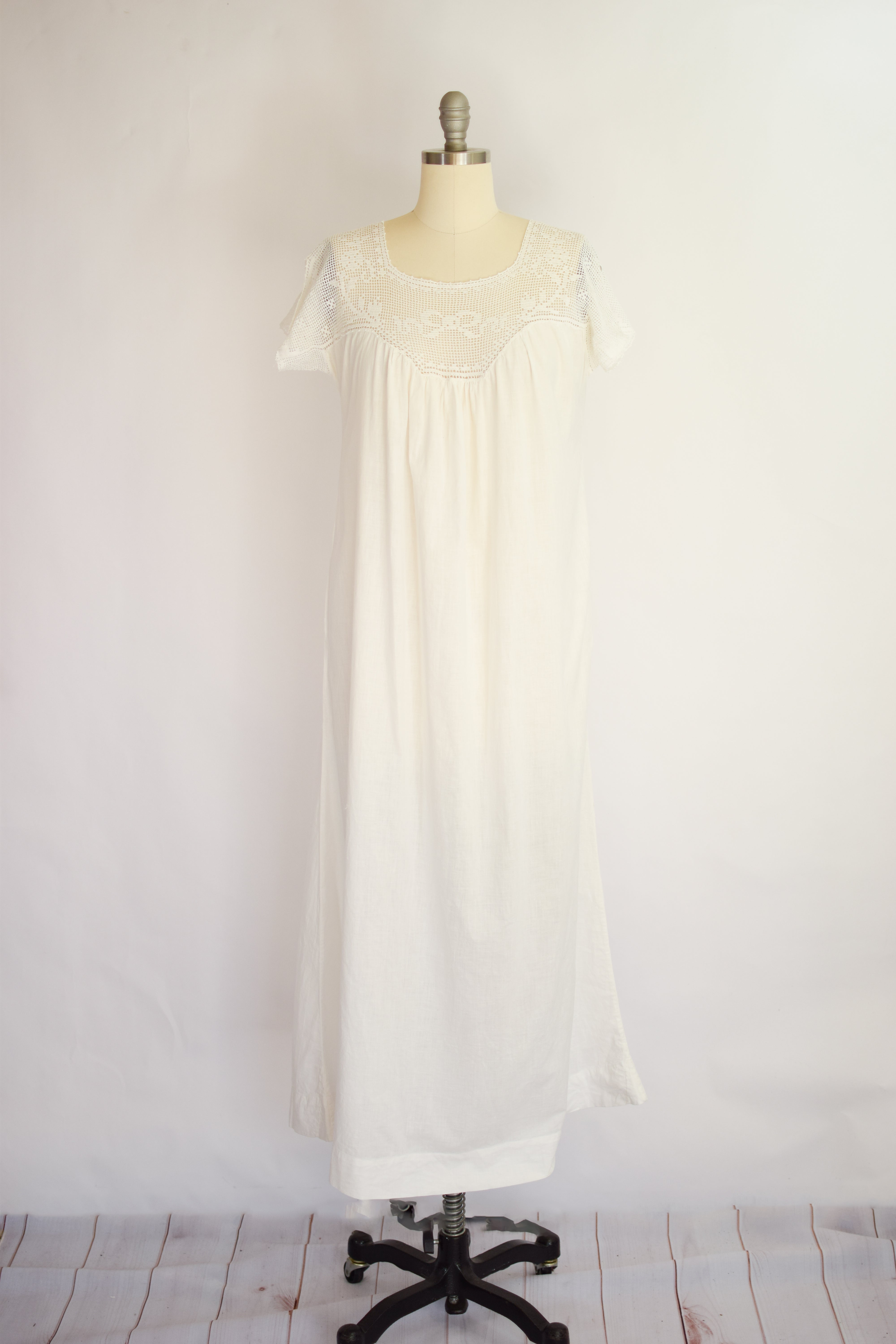 Antique Cotton Nightgown