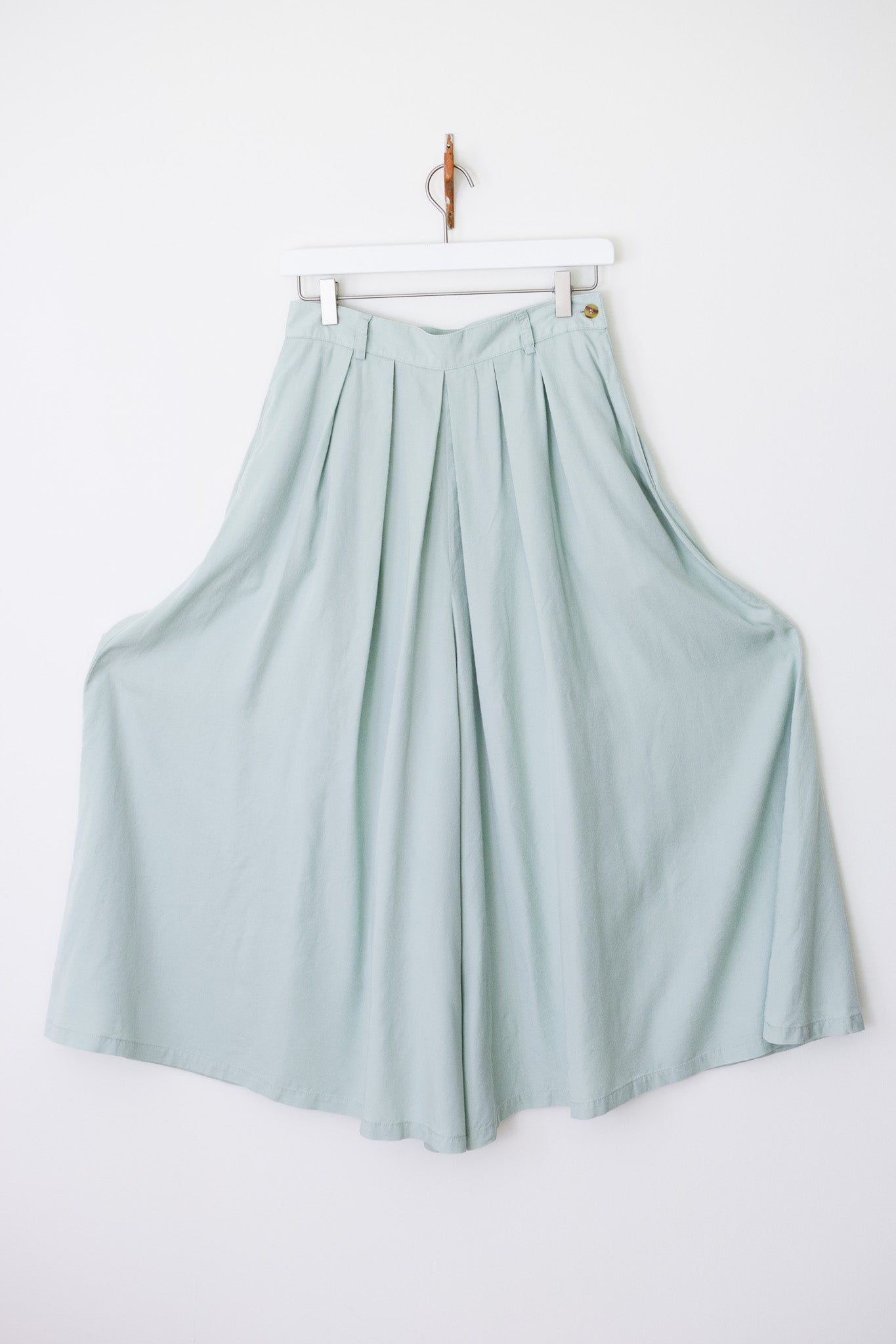 Vintage Wide Leg Rayon Culottes | S/M