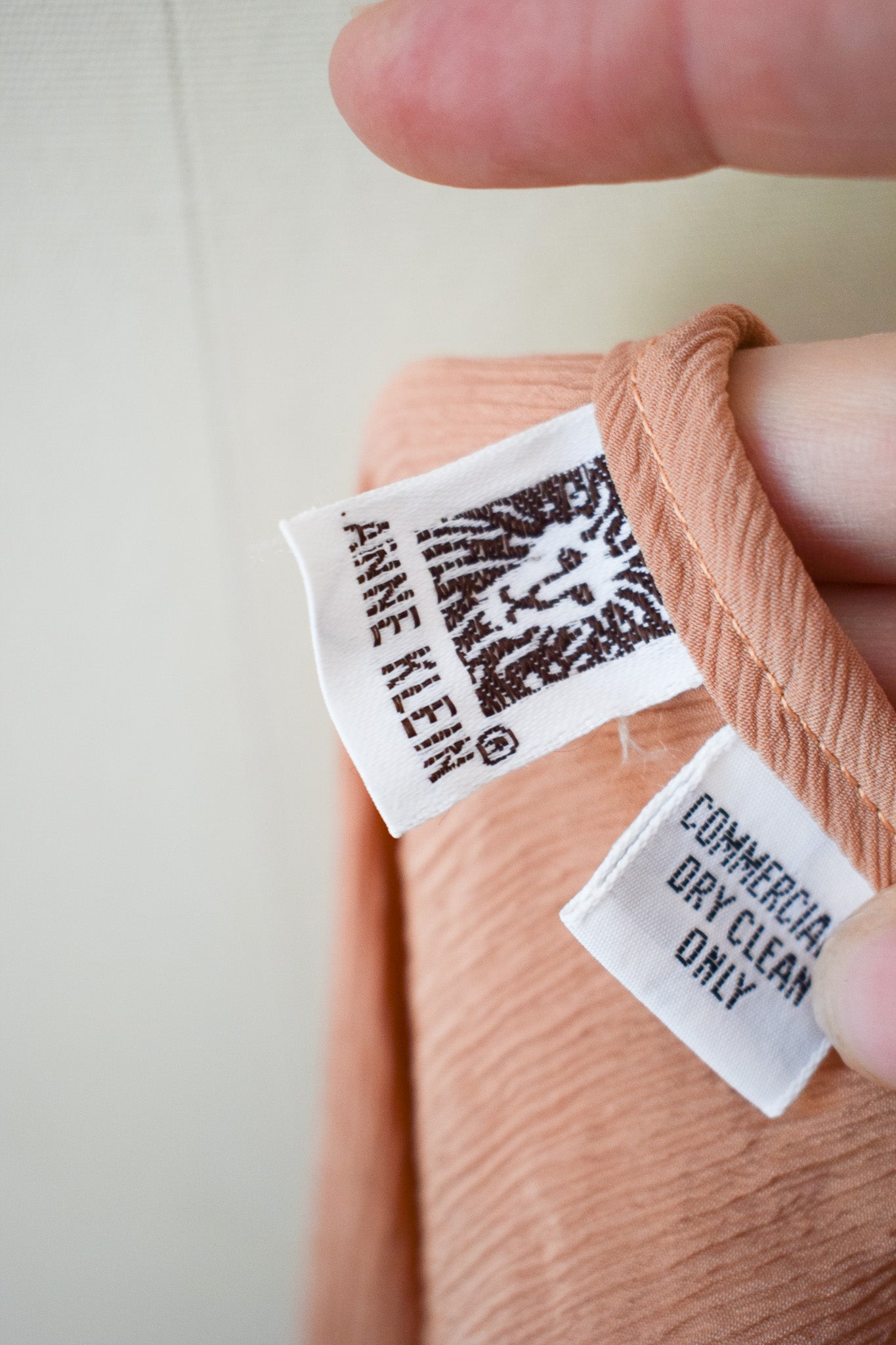 Vintage Anne Klein Crinkle Dress Set | M