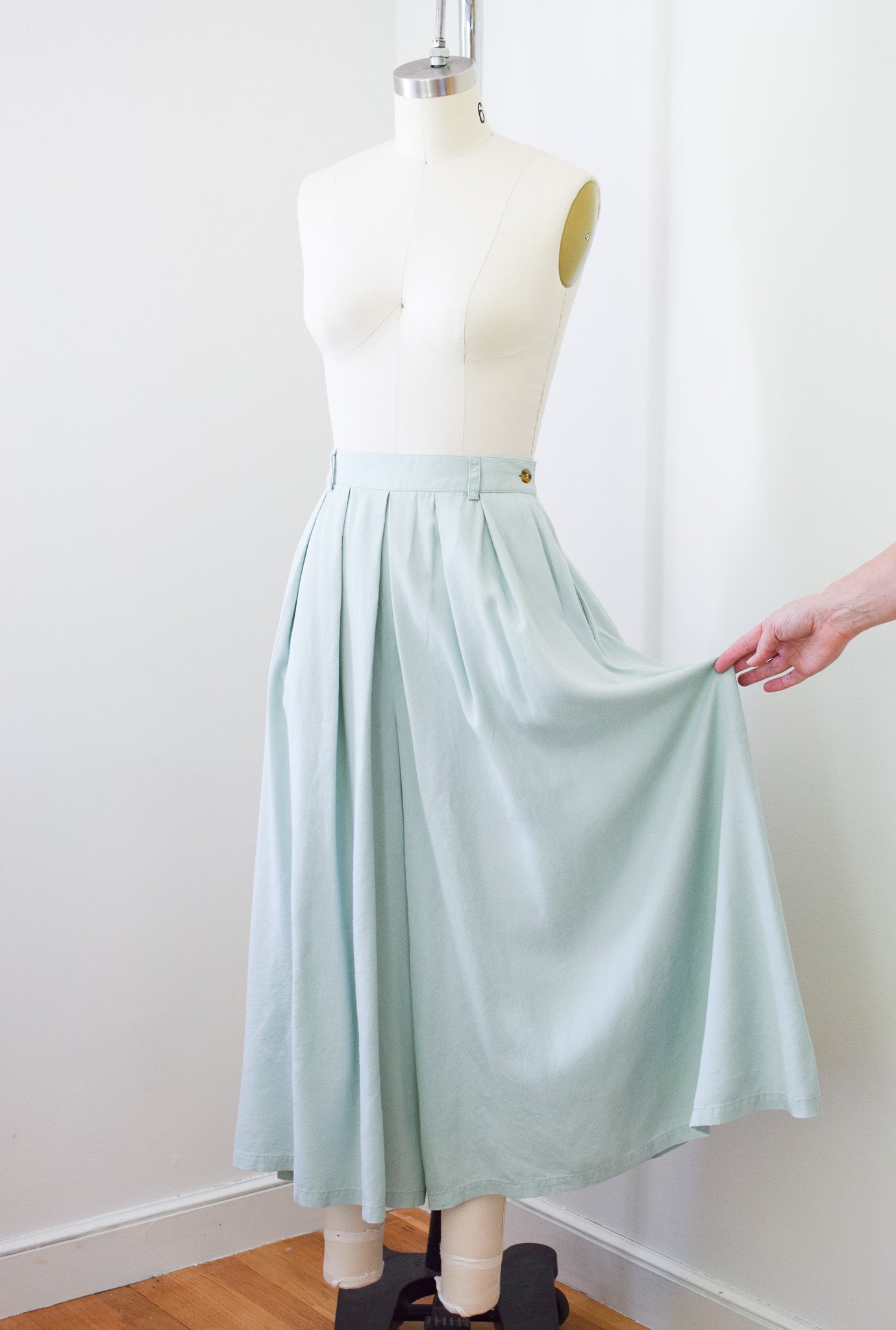 Vintage Wide Leg Rayon Culottes | S/M