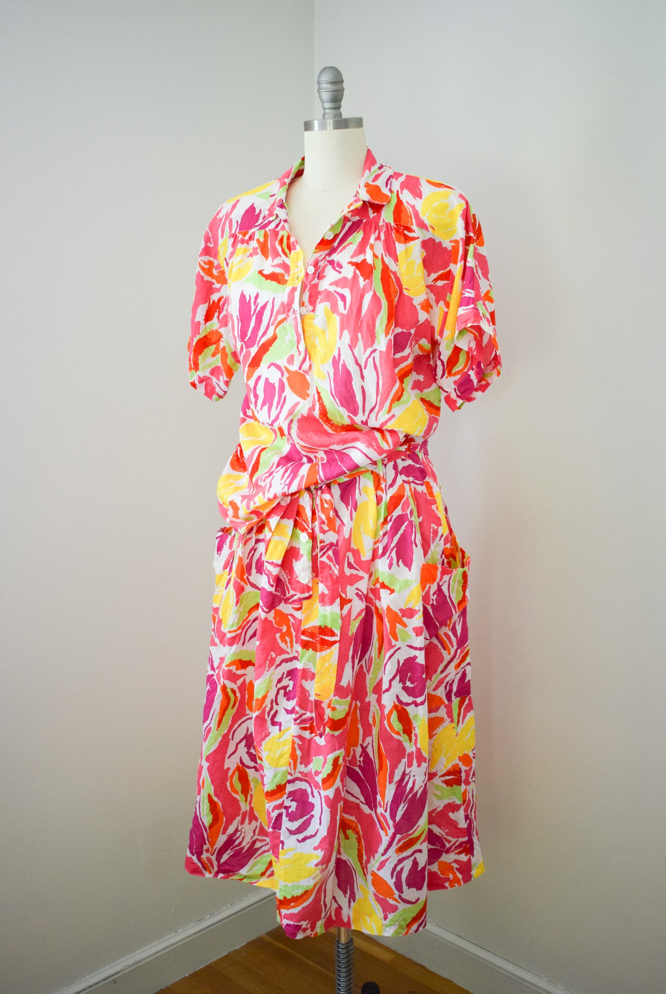 Vintage Guy Laroche Summer Dress Set | M/L