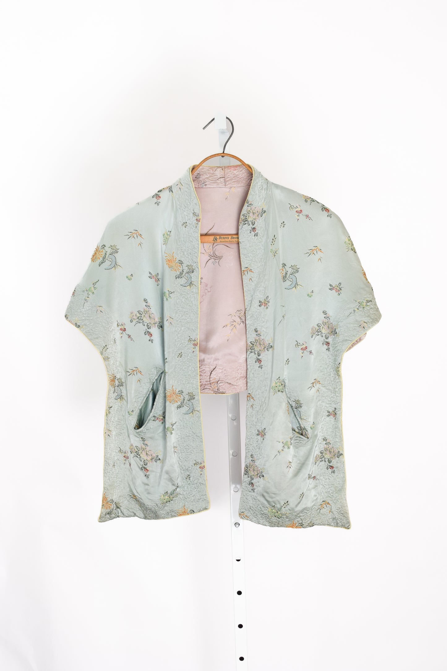 1950s Reversilbe Silk Capelet | Wrap