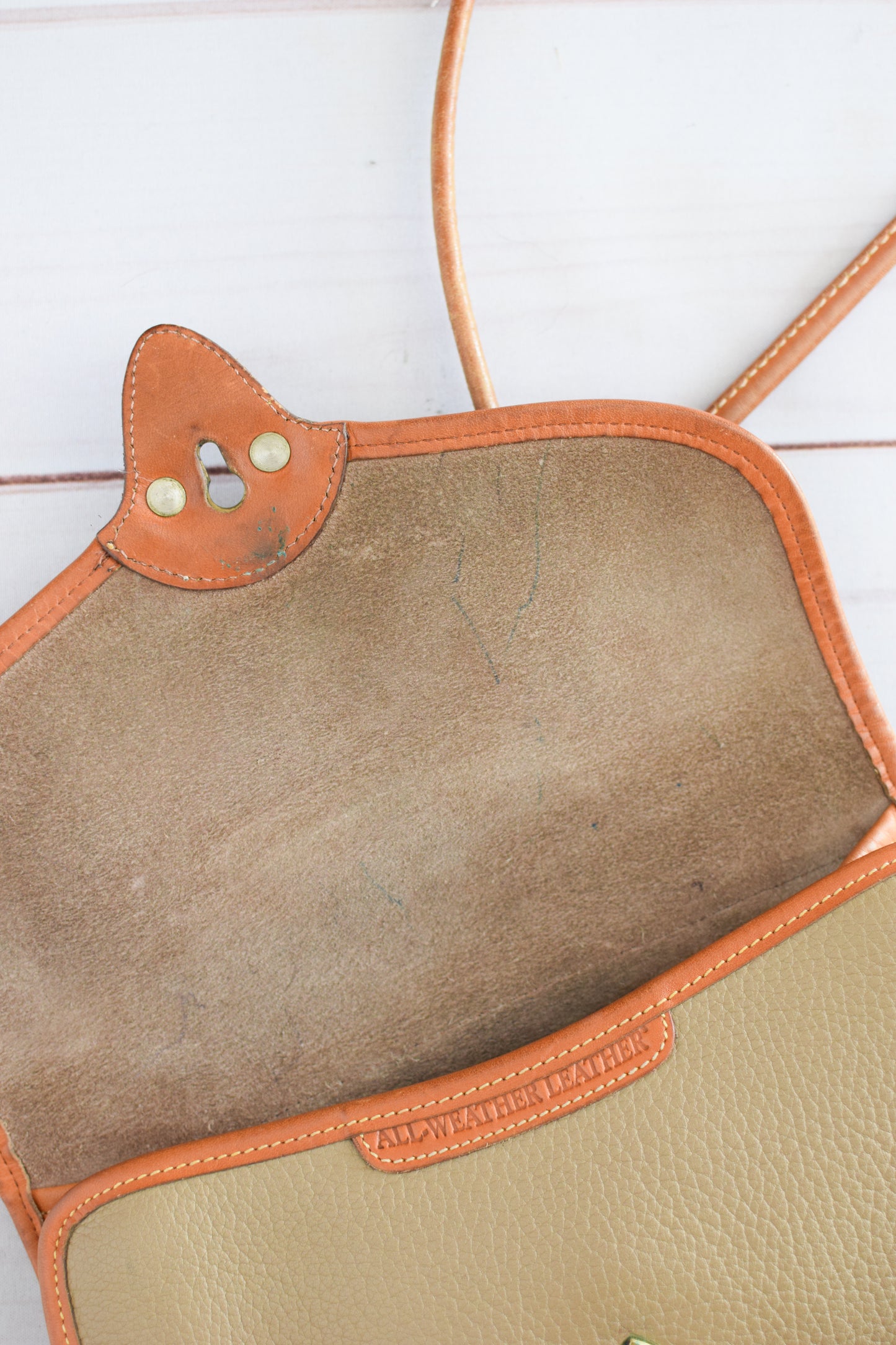 Vintage Dooney & Bourke Pebbled Leather Purse / Clutch
