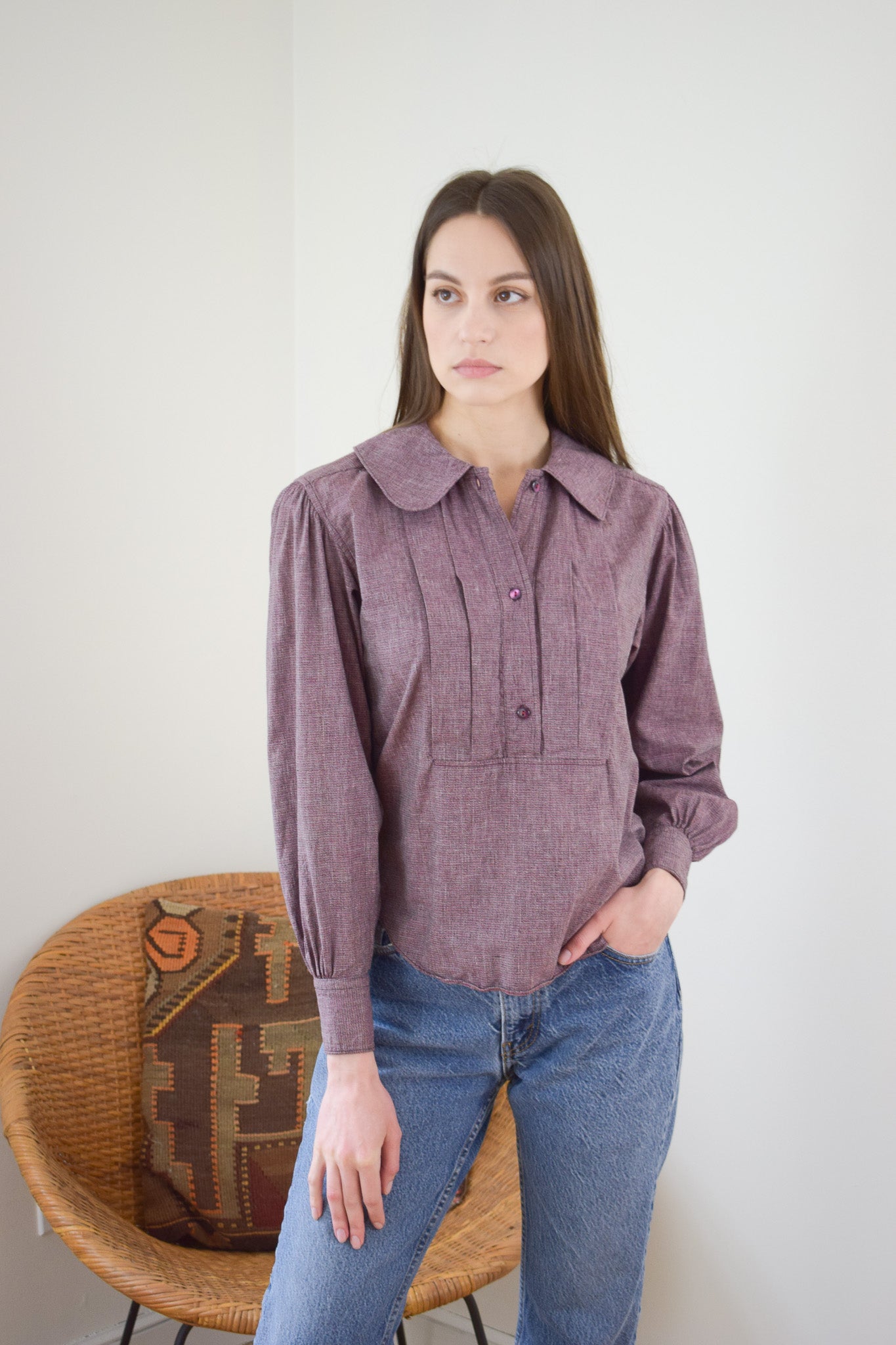 Kenzo Cotton Blouse | S