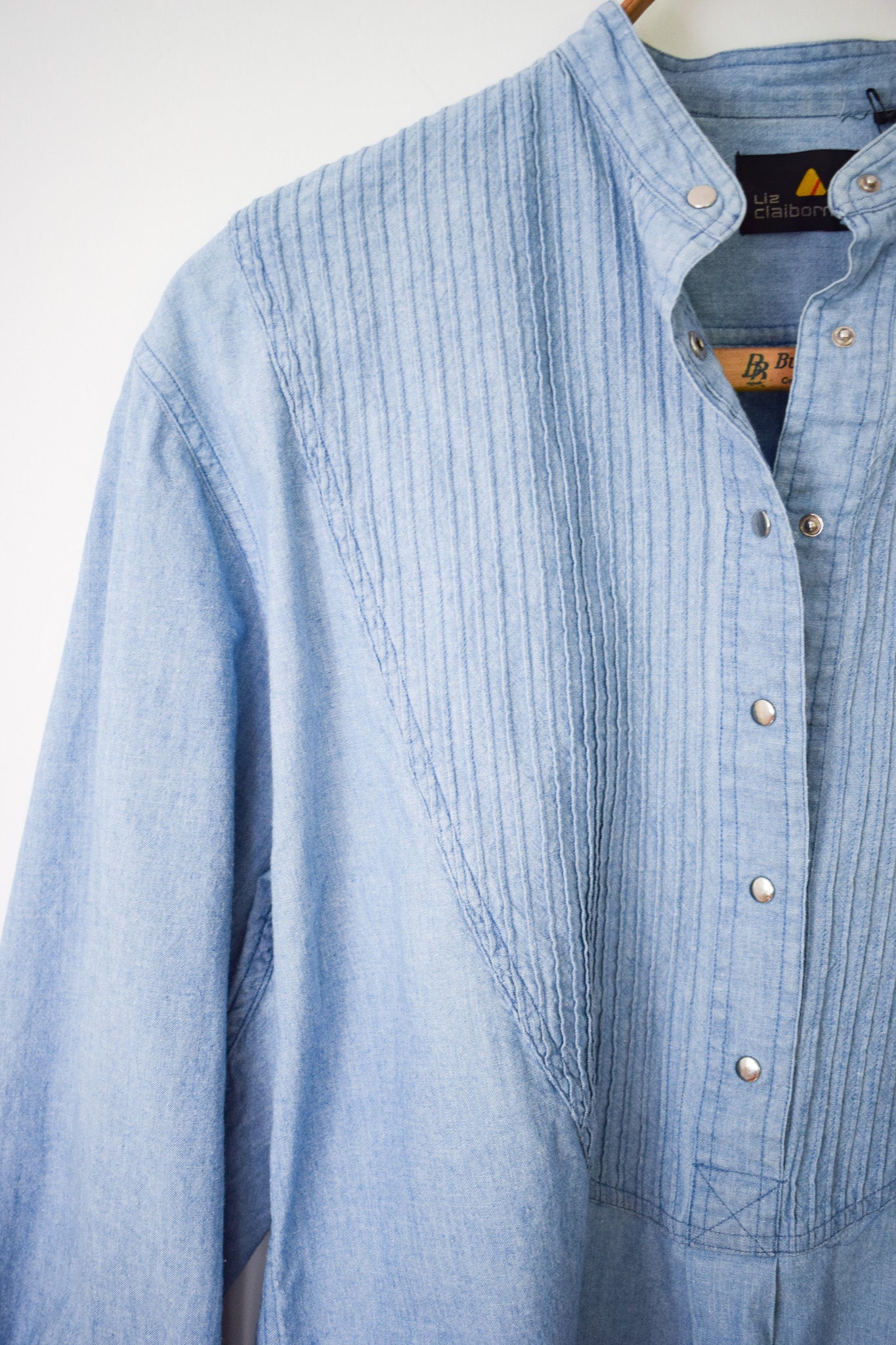 Vintage Liz Claiborne Workwear Style Chambray | M