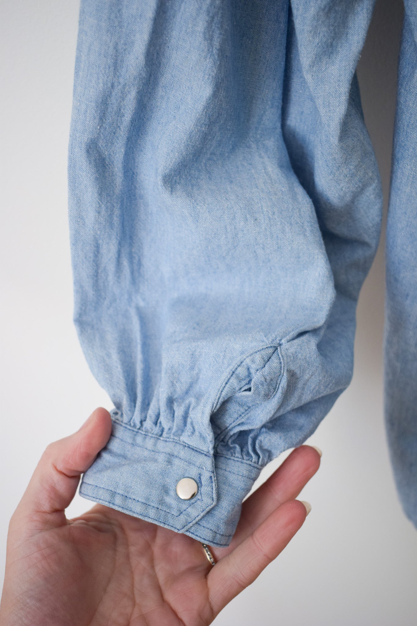 Vintage Liz Claiborne Workwear Style Chambray | M