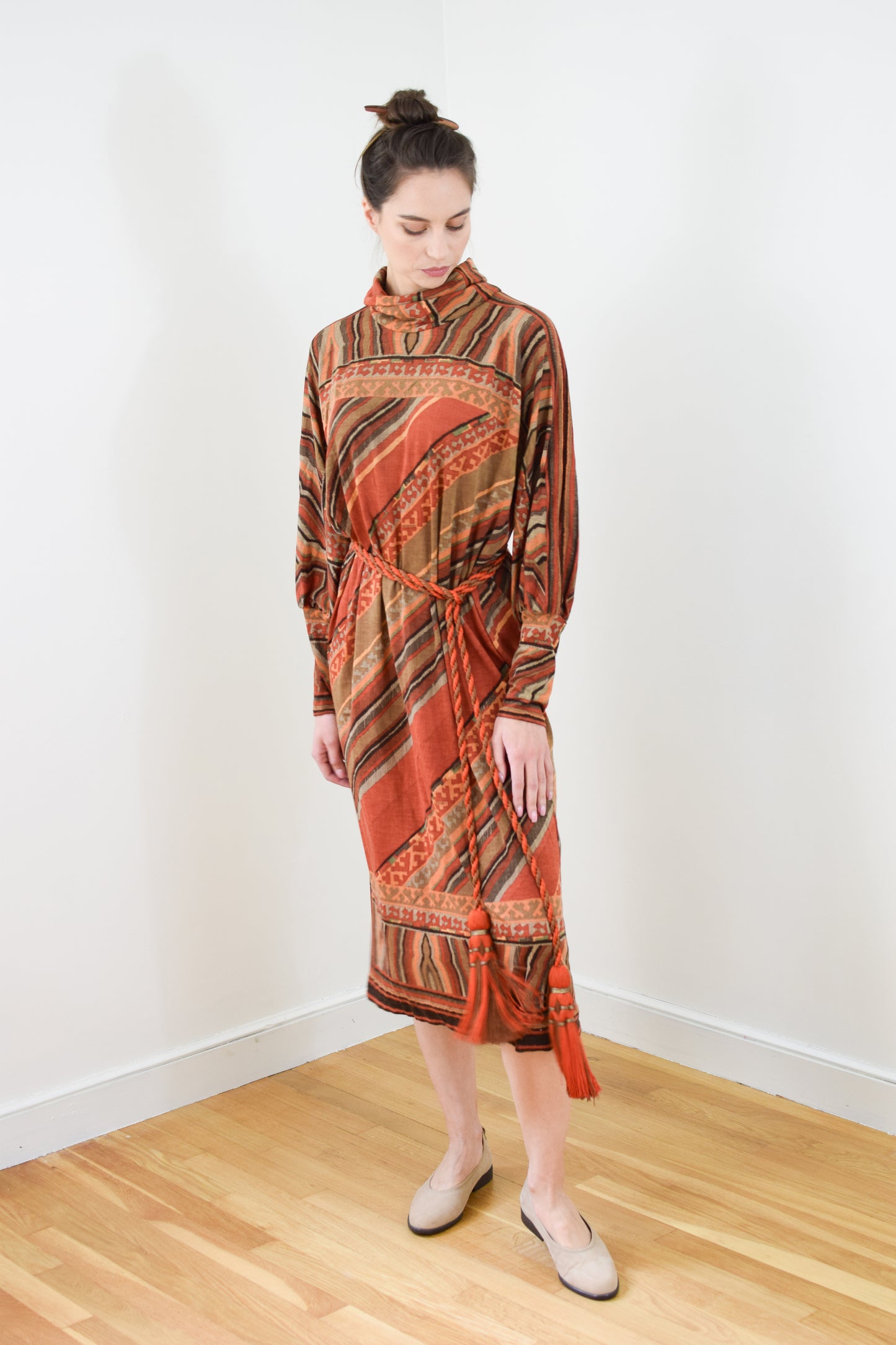 1970s/1980s Leonard Paris Dress | S/M/L