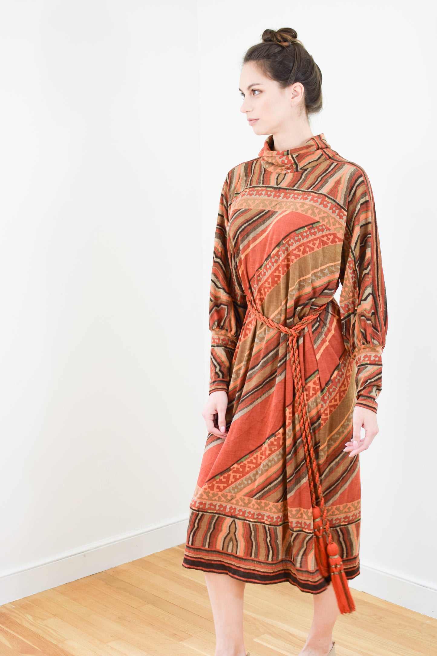 1970s/1980s Leonard Paris Dress | S/M/L