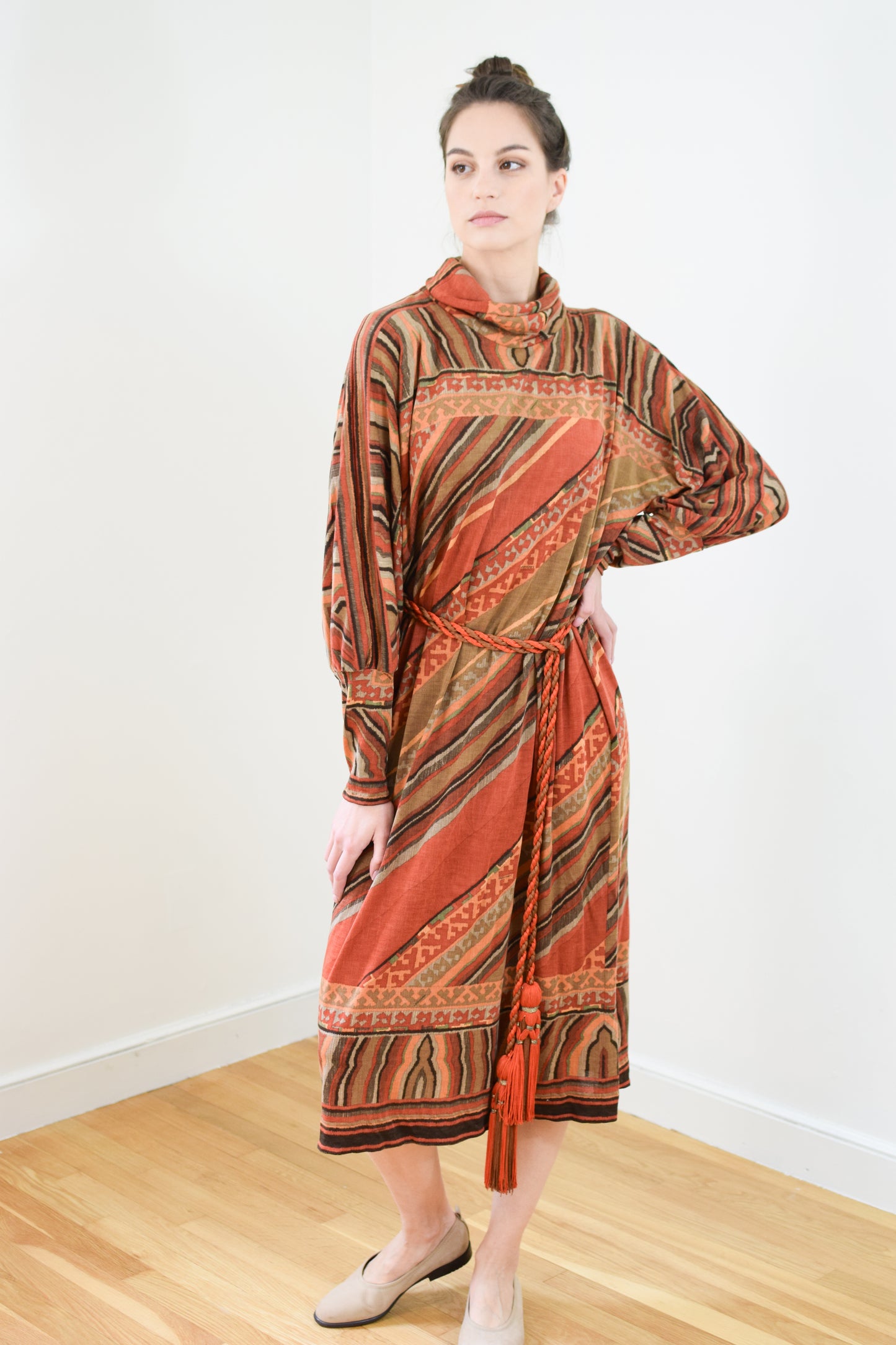 1970s/1980s Leonard Paris Dress | S/M/L