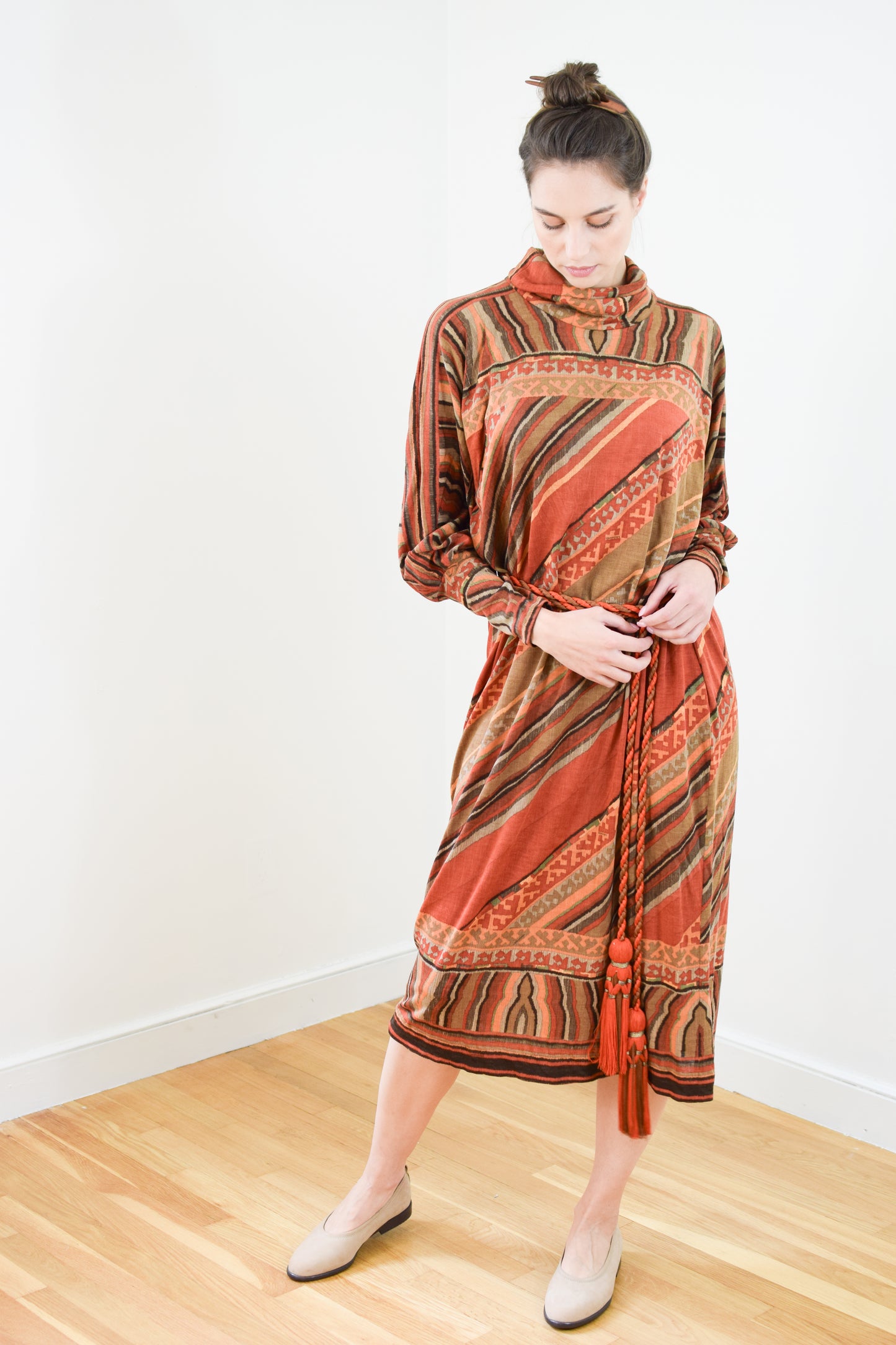 1970s/1980s Leonard Paris Dress | S/M/L