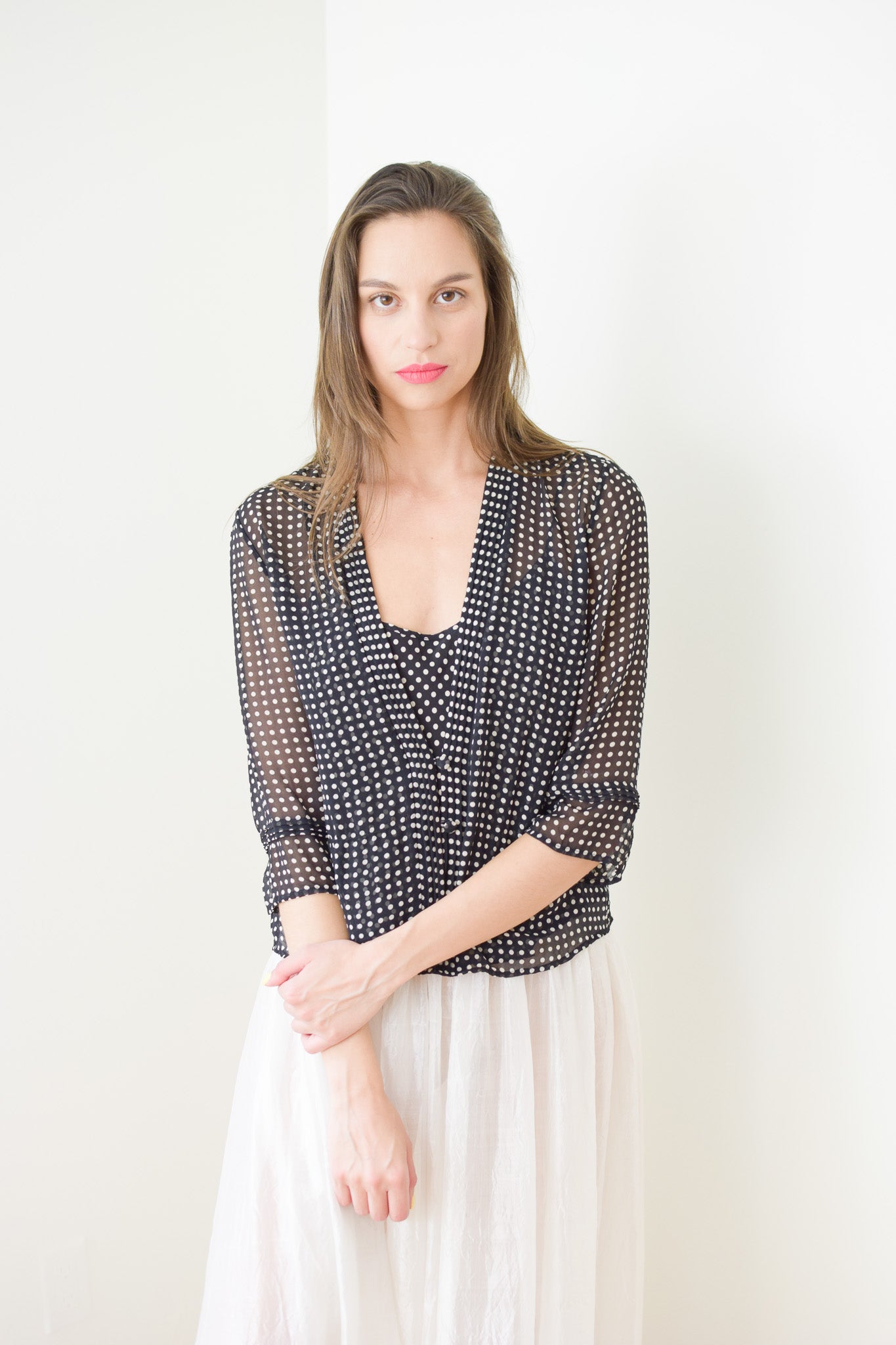 Silk Camisole and Jacket Set | S/M