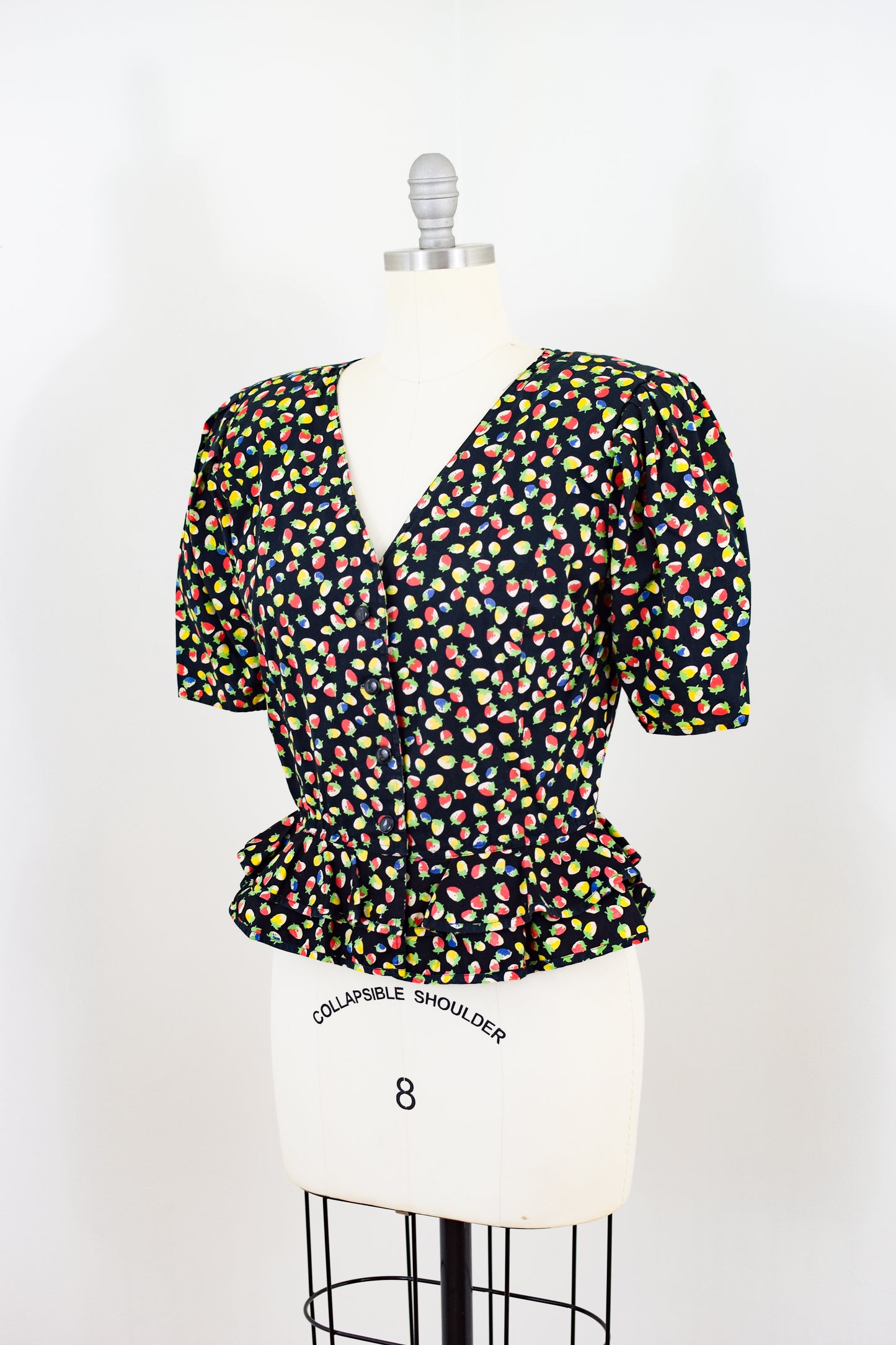 1990s Ungaro Peplum Jacket | M
