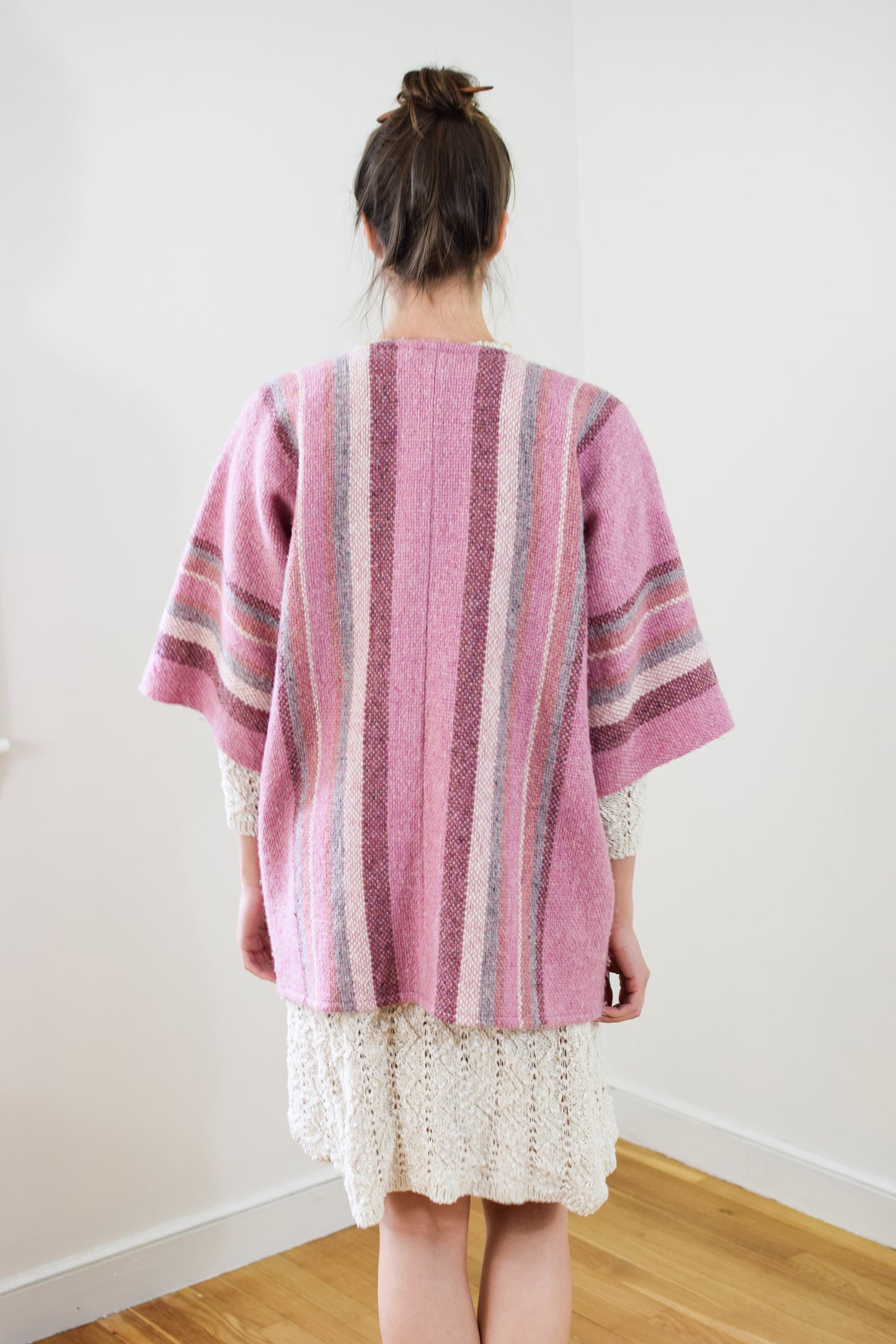 1980s Hand Loomed Wool Jacket | XS-M