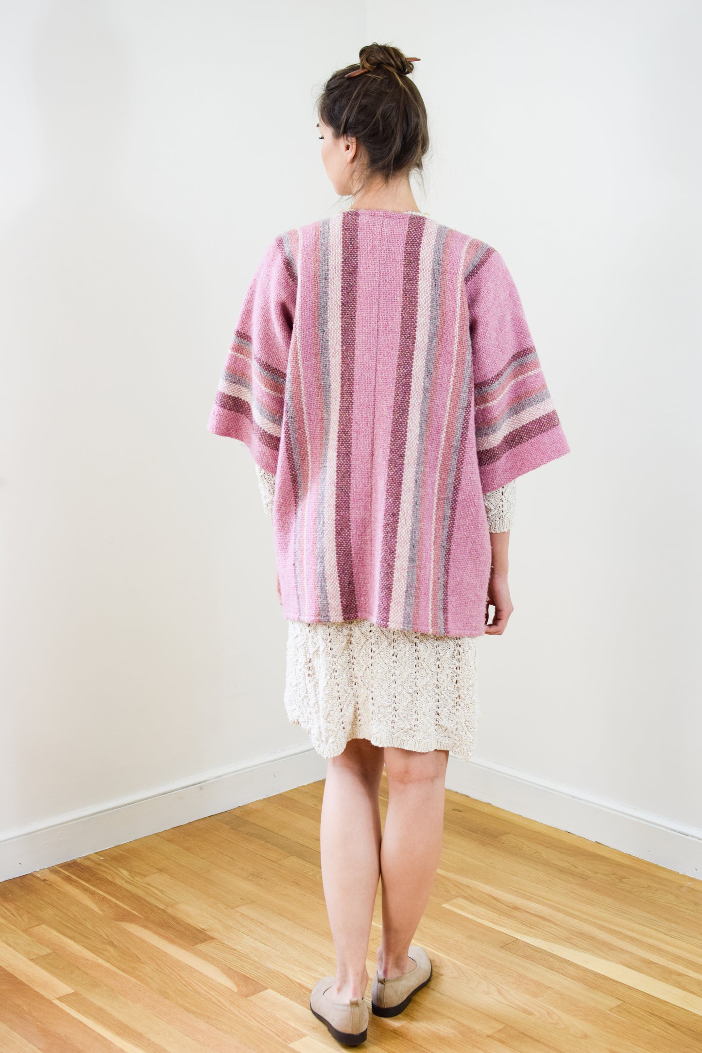 1980s Hand Loomed Wool Jacket | XS-M
