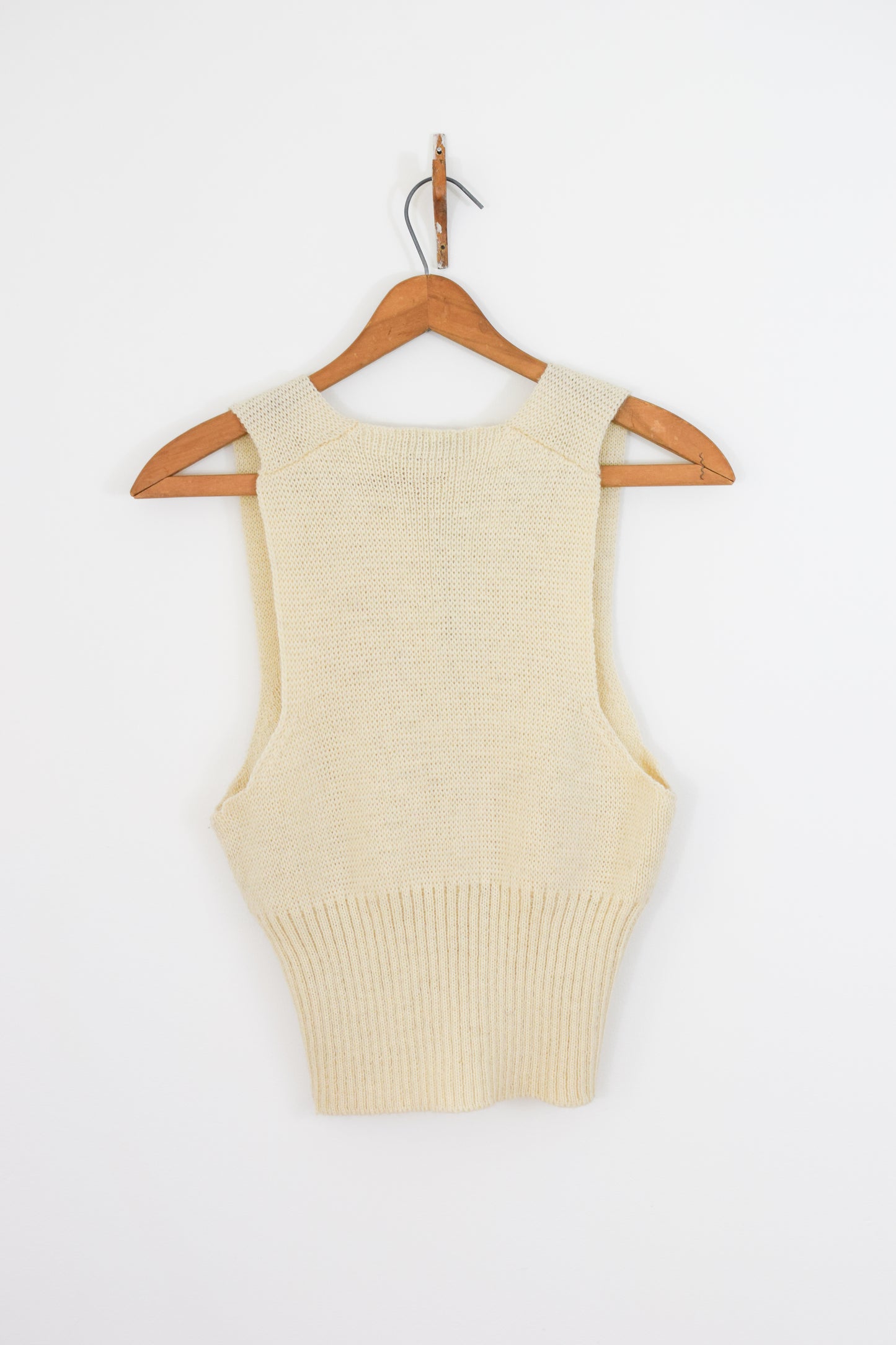 Vintage Liza Bruce Wool Knit Vest | XS-M