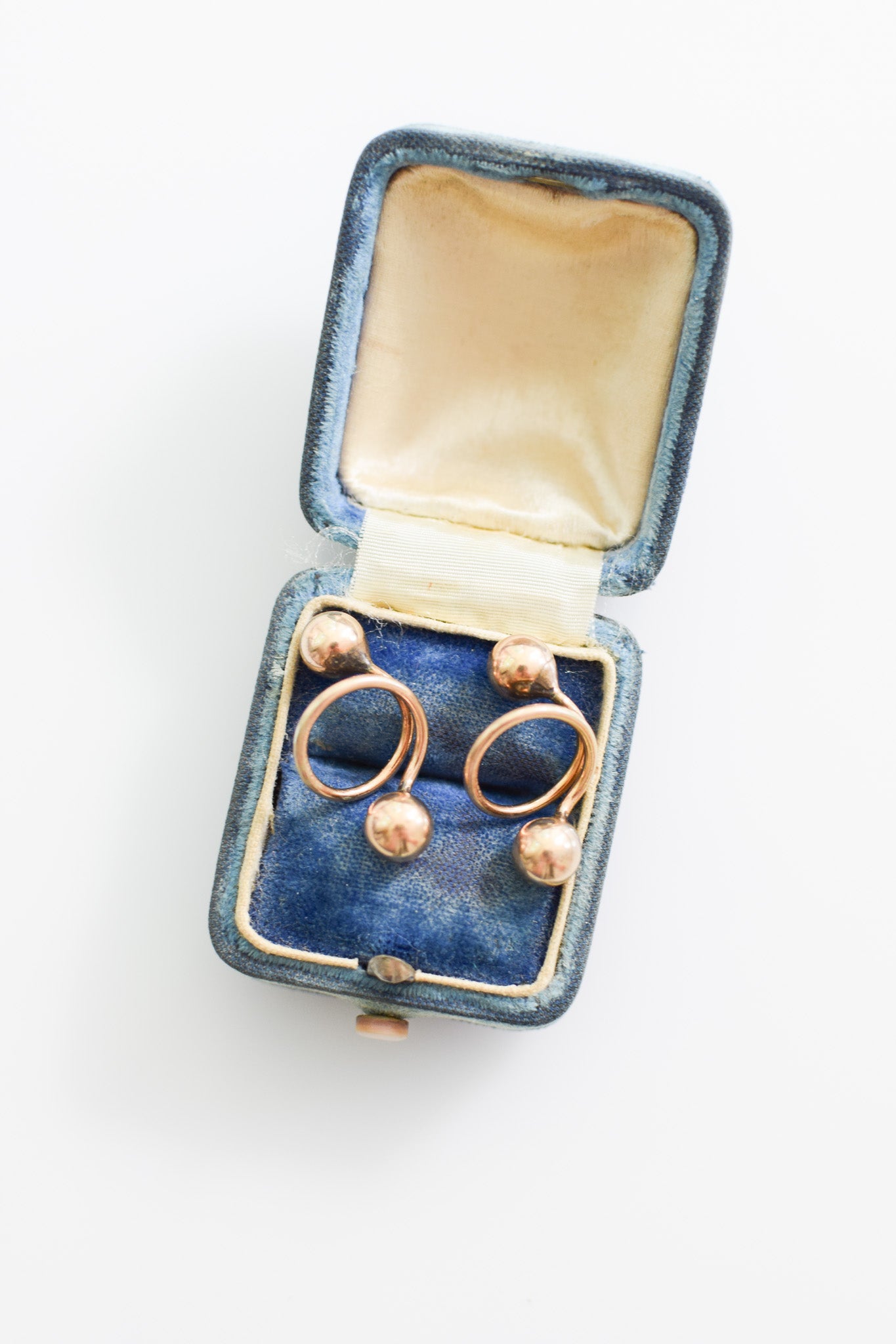 Vintage Gold-Filled Twist Cuff Links