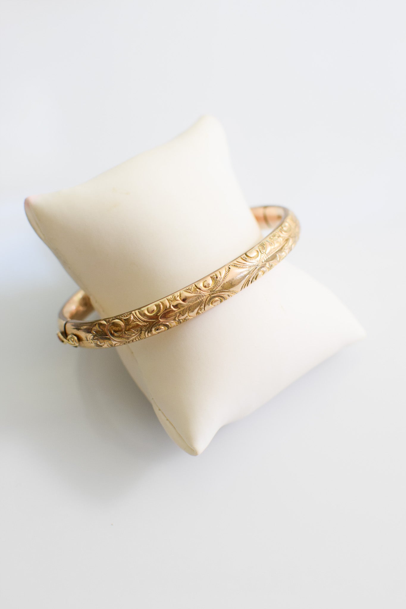 Antique Gold-filled Bangle Bracelet