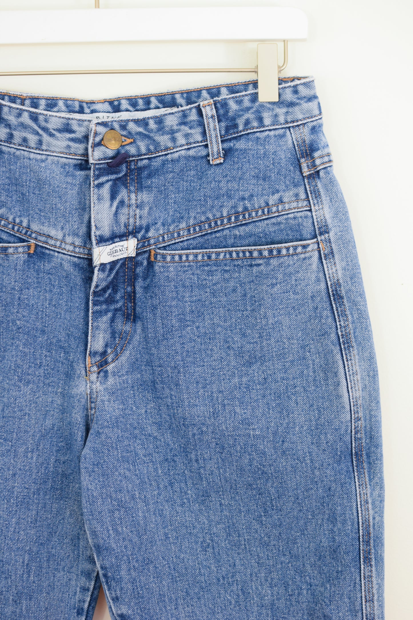 1990s Marithe Francois Girbaud High Waist Jeans | 29" W