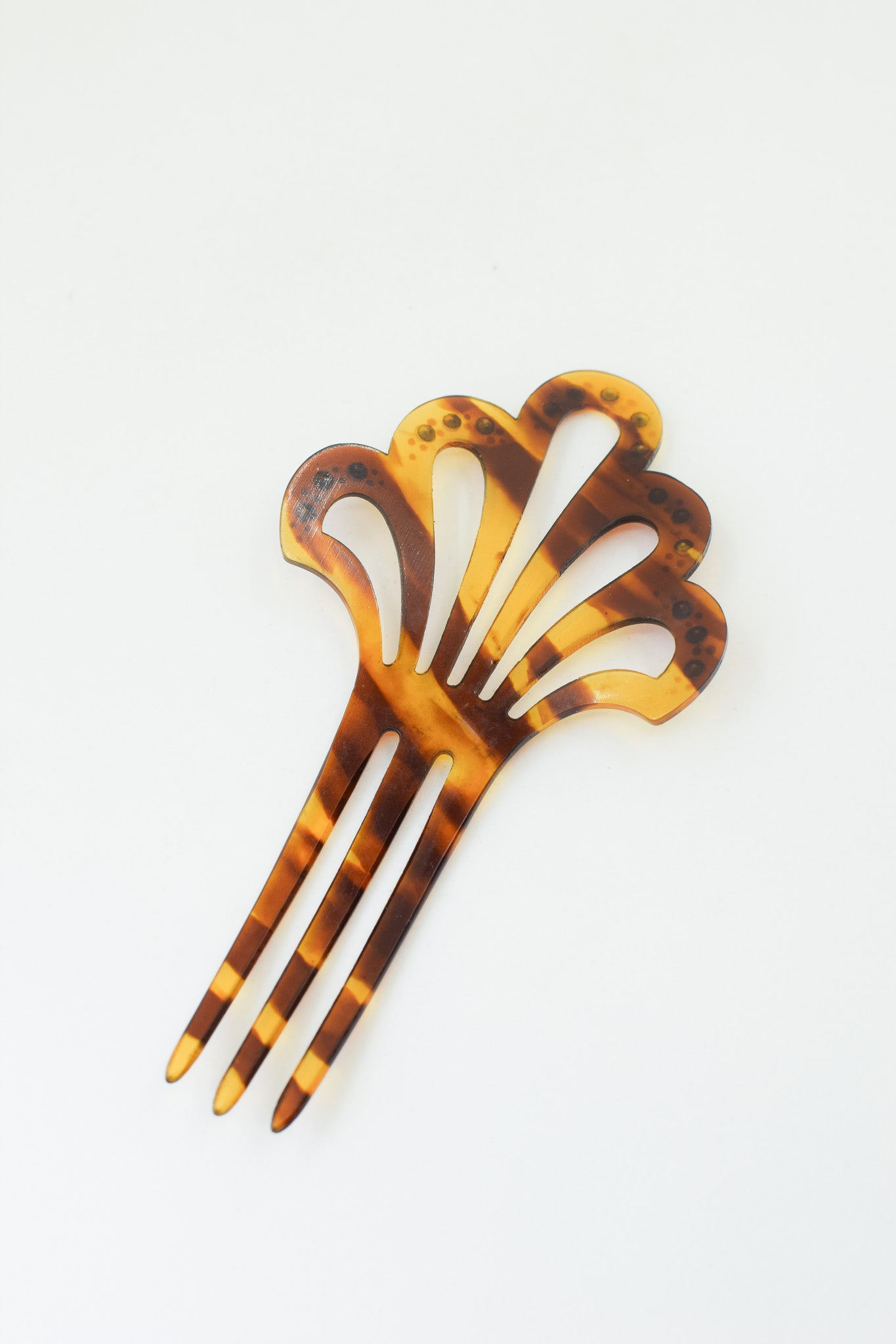 Pair of Vintage Art Deco Hair Combs