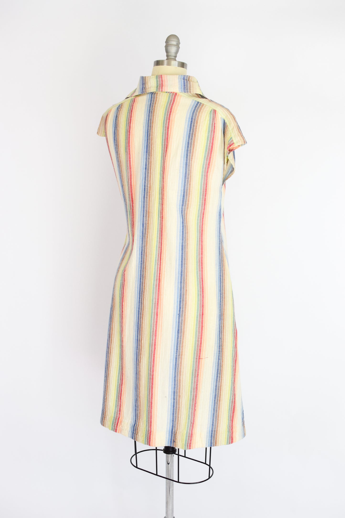 1970s Indian Cotton Dress | M/L