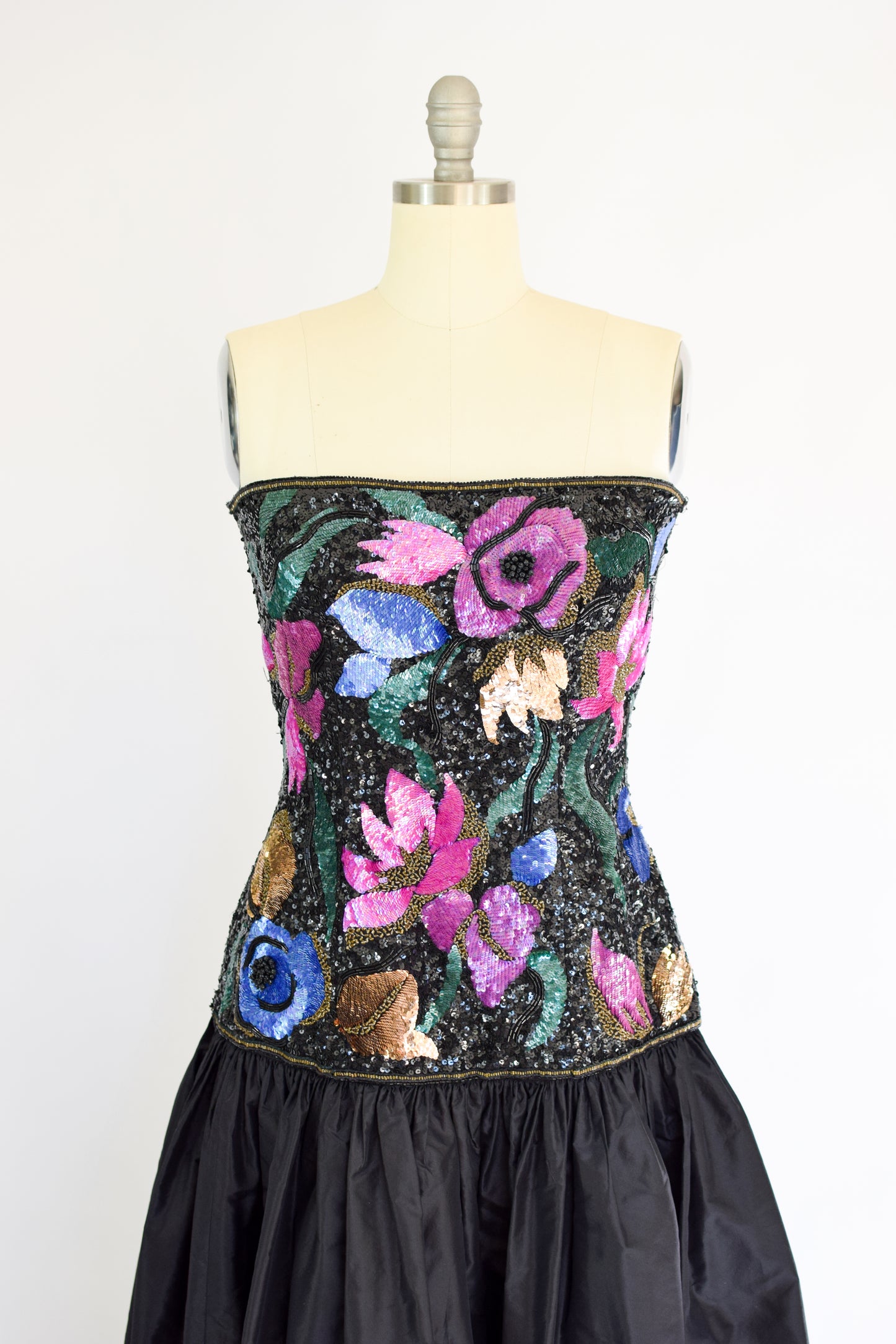 Vintage Richilene Evening Gown | M