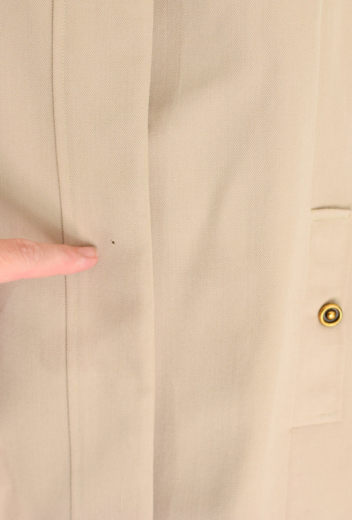 1940s Wool Gabardine Jacket | M-L