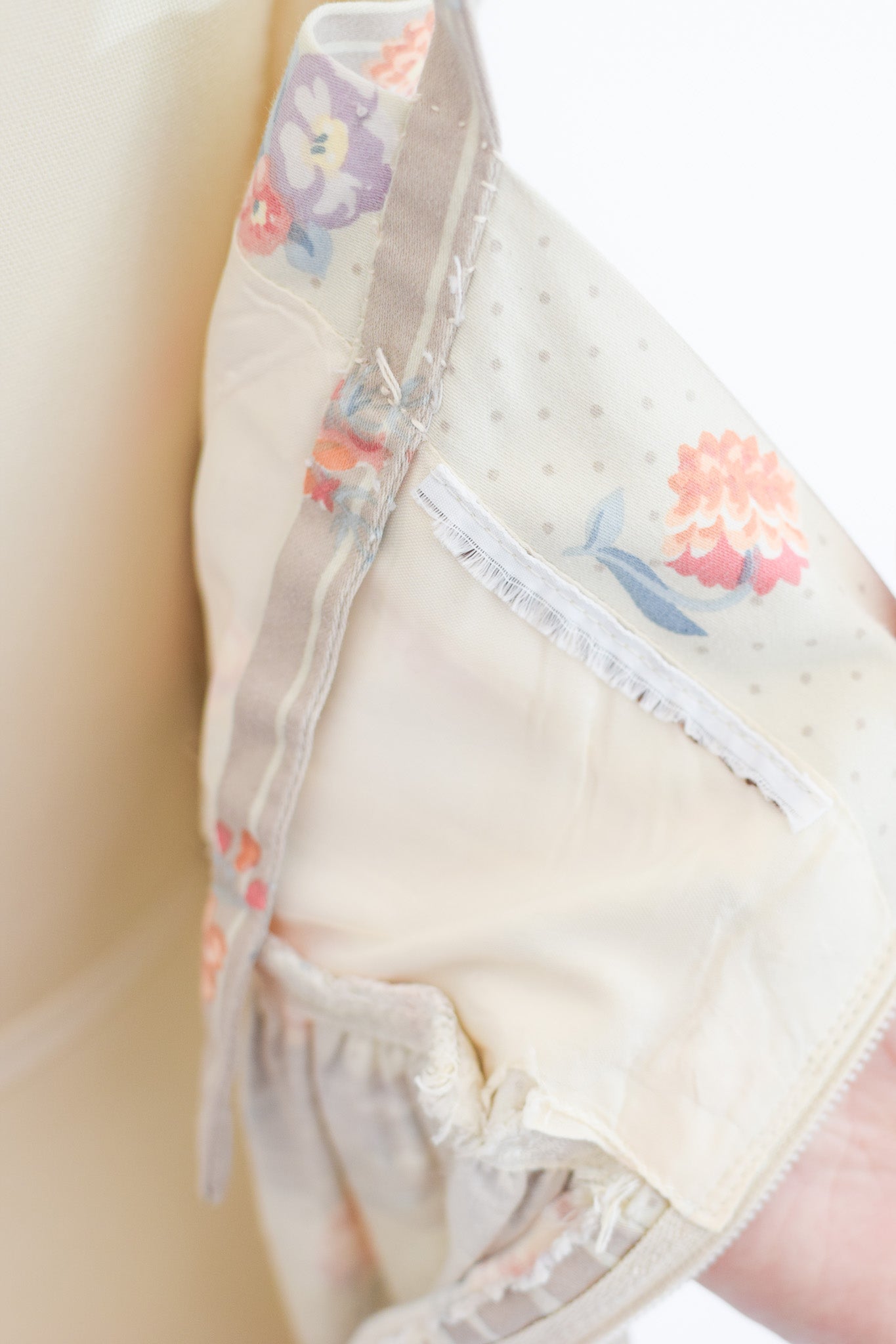 1980s Floral Cotton Sundress | M