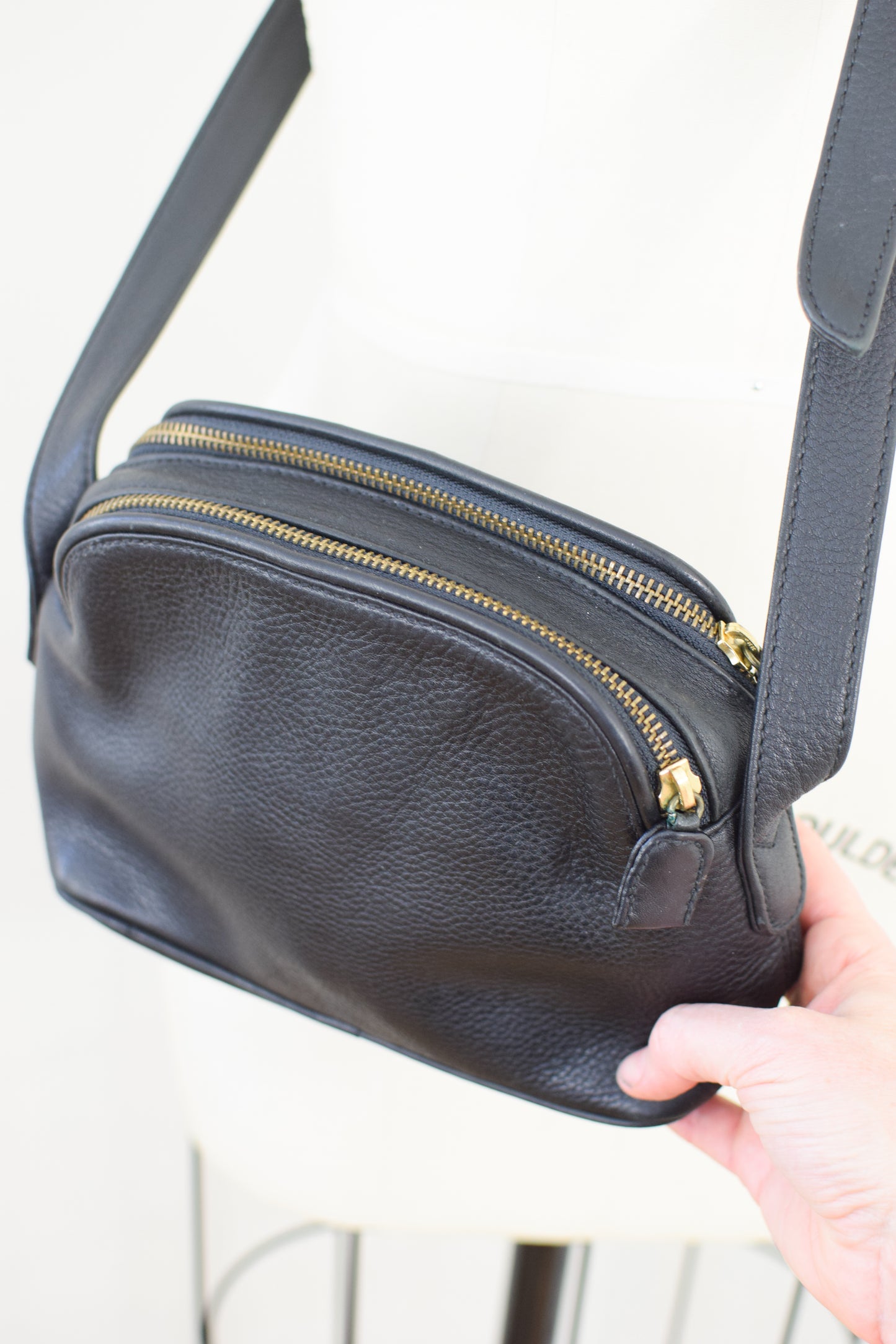 Vintage Pebbled Leather Bag