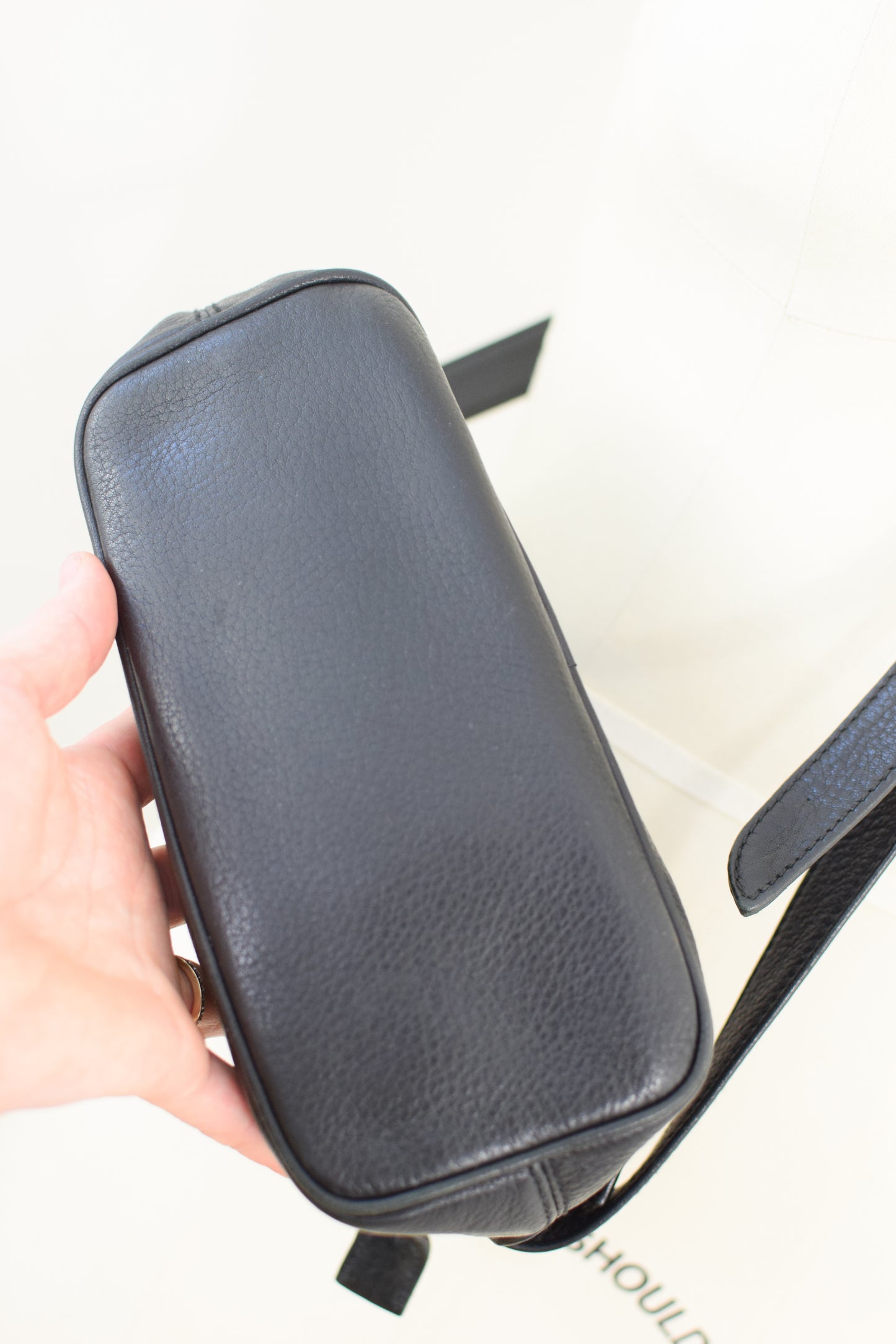 Vintage Pebbled Leather Bag
