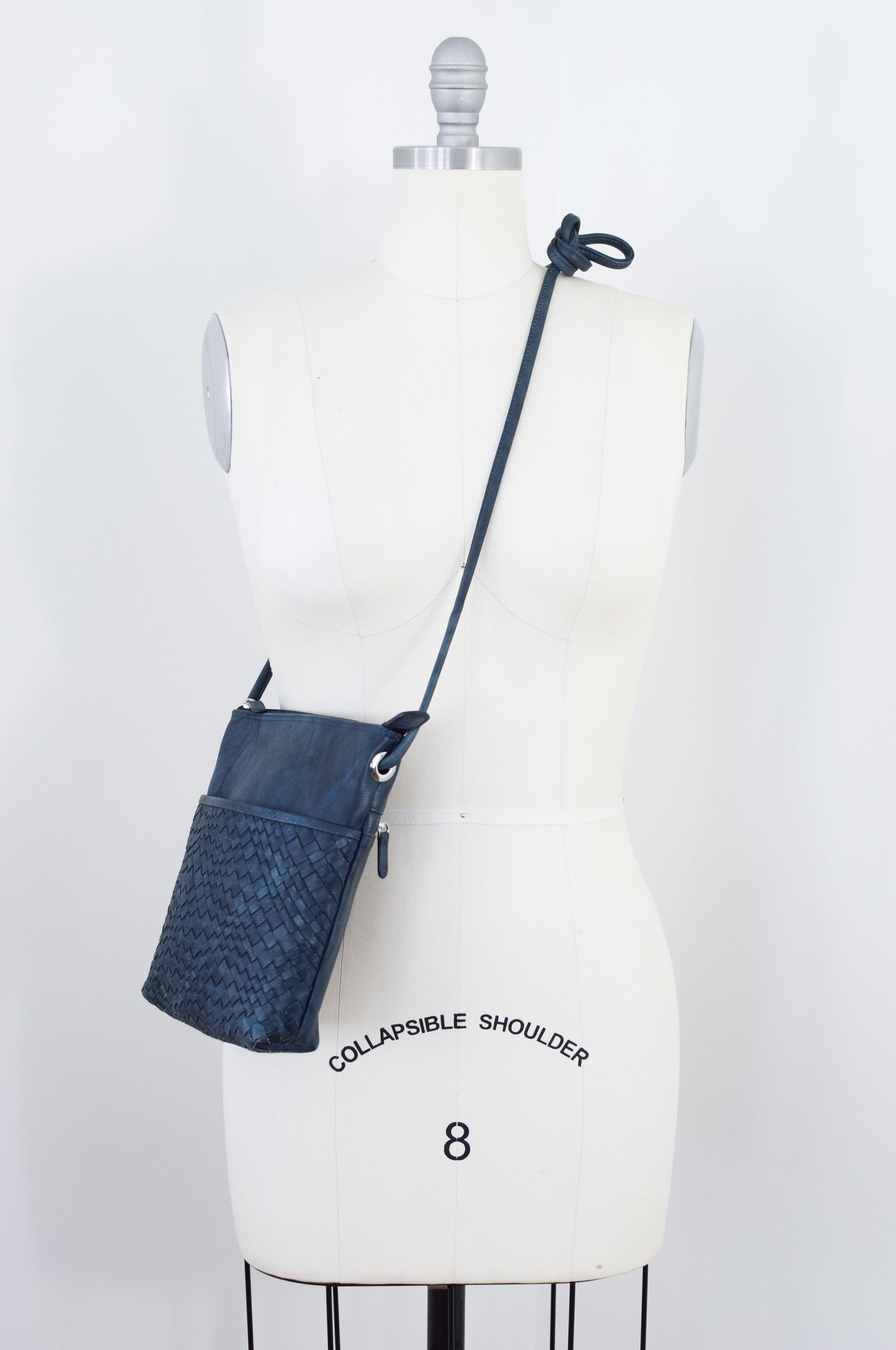 Vintage Woven Leather Bag