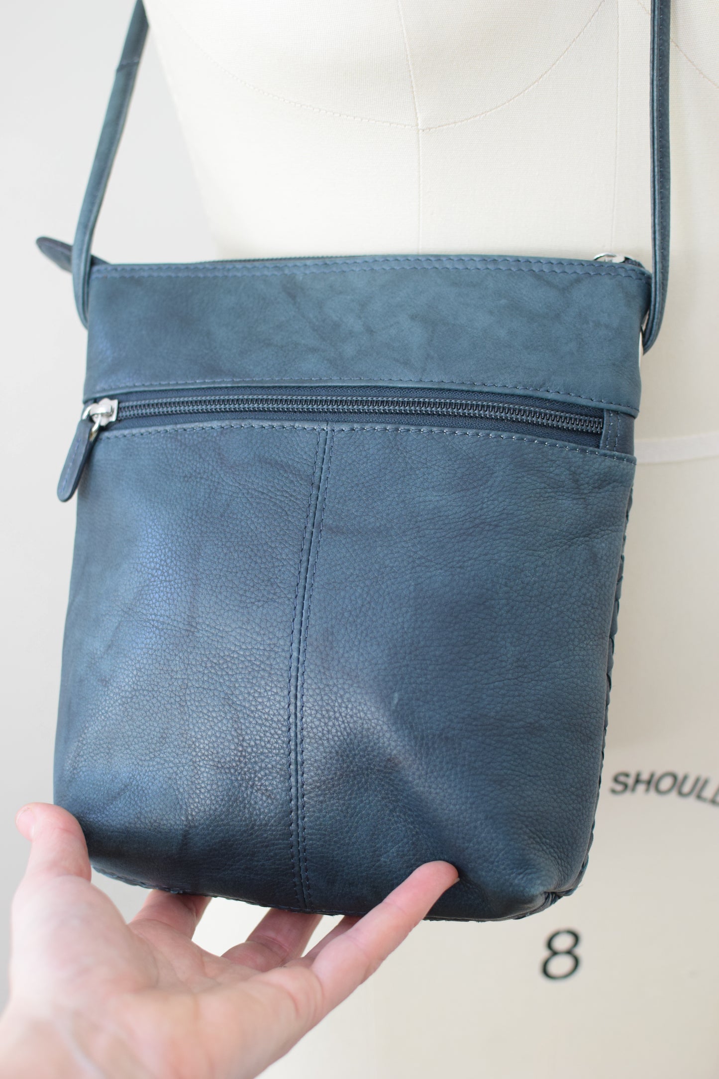 Vintage Woven Leather Bag