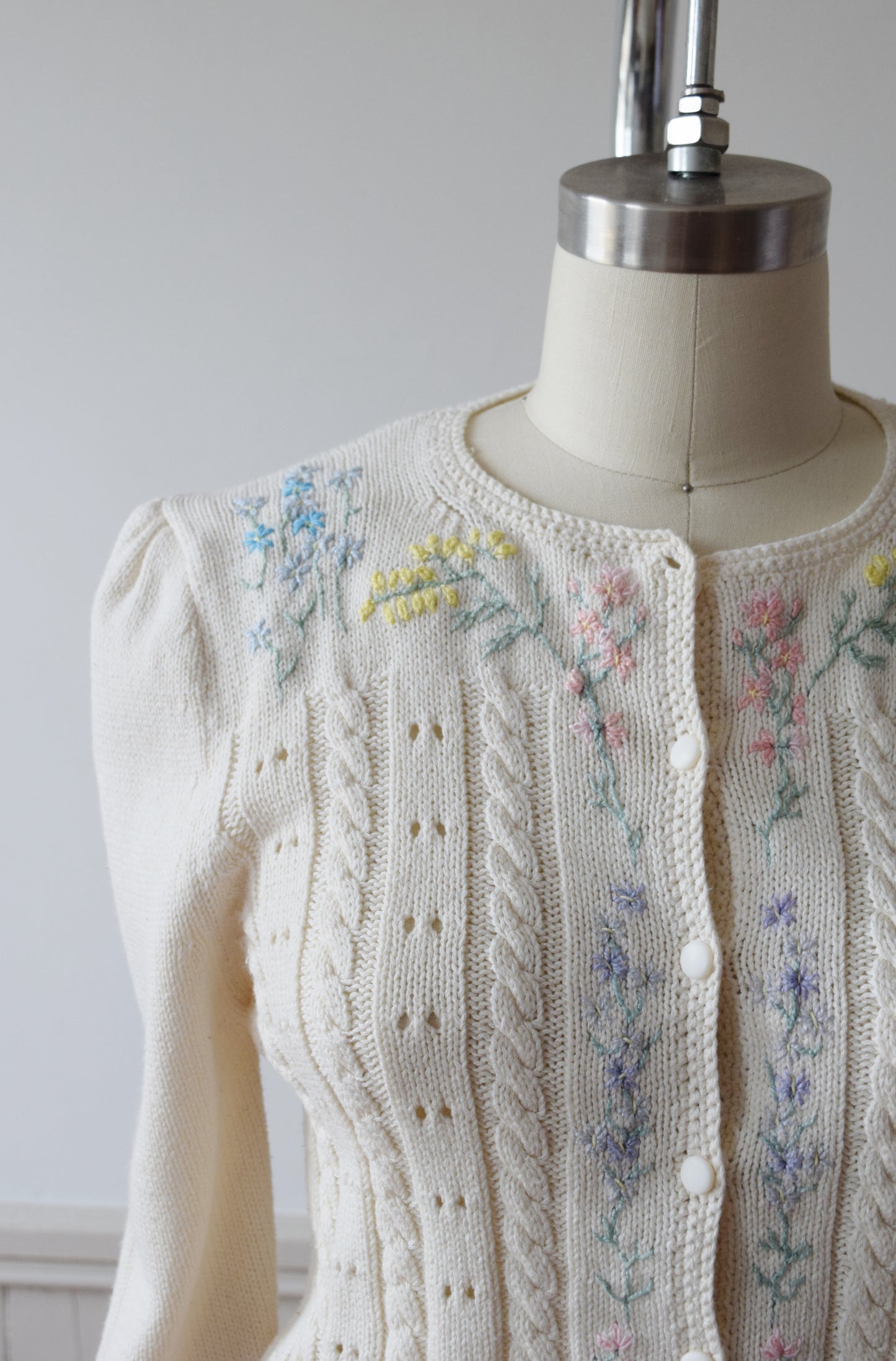 1930s Inspired Knit Cardigan | S