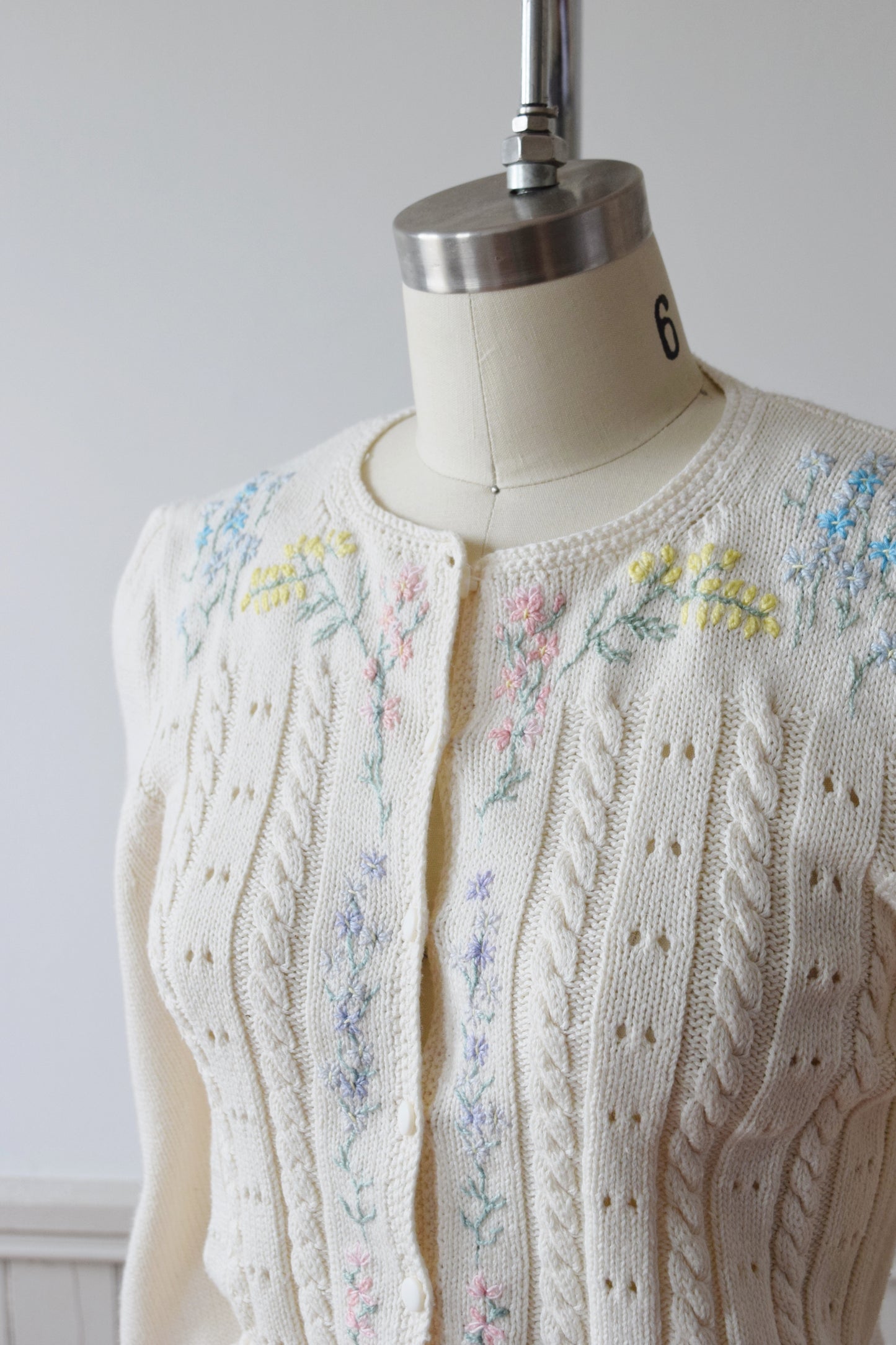 1930s Inspired Knit Cardigan | S
