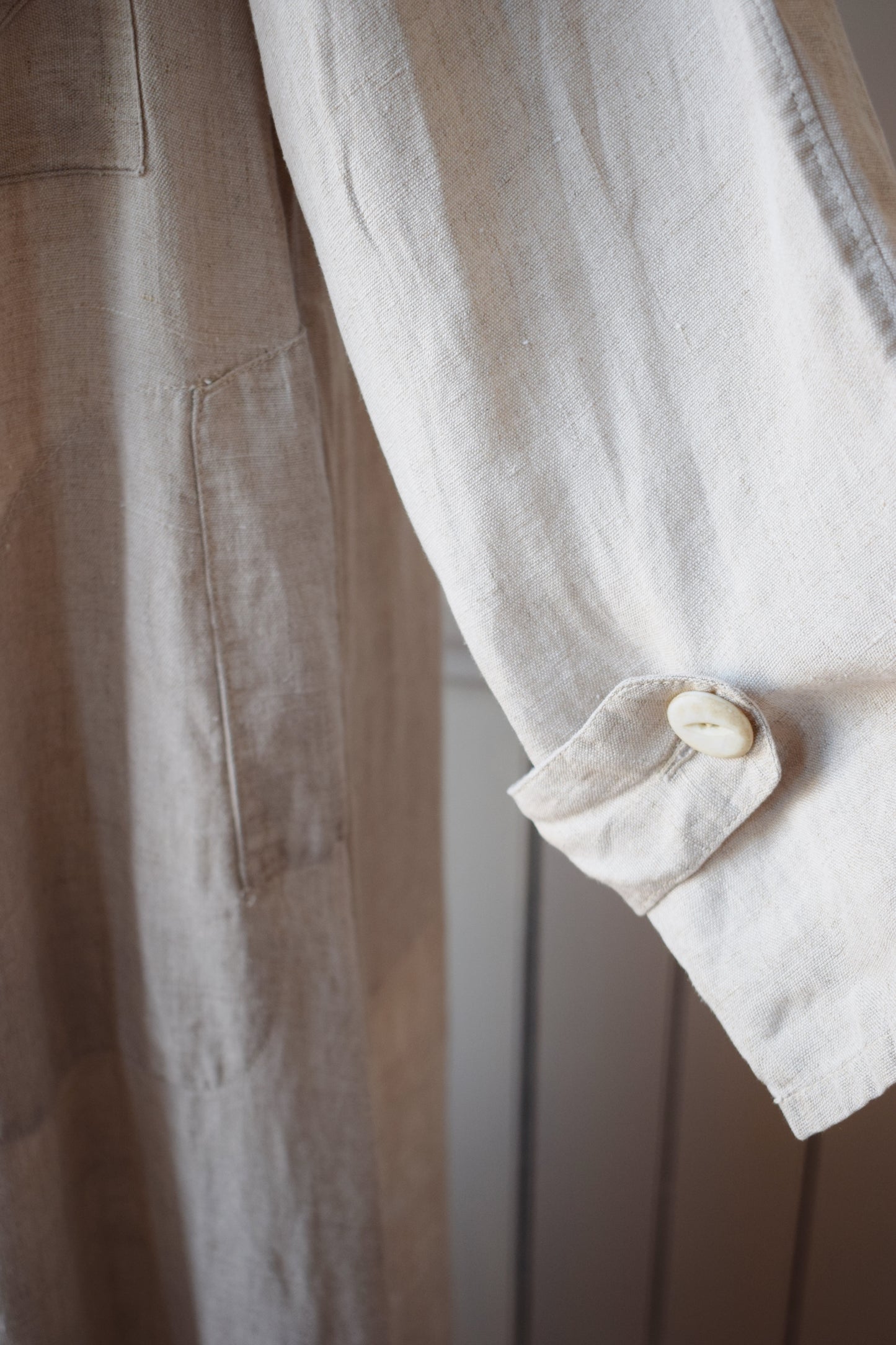 Antique Linen Duster | M/L