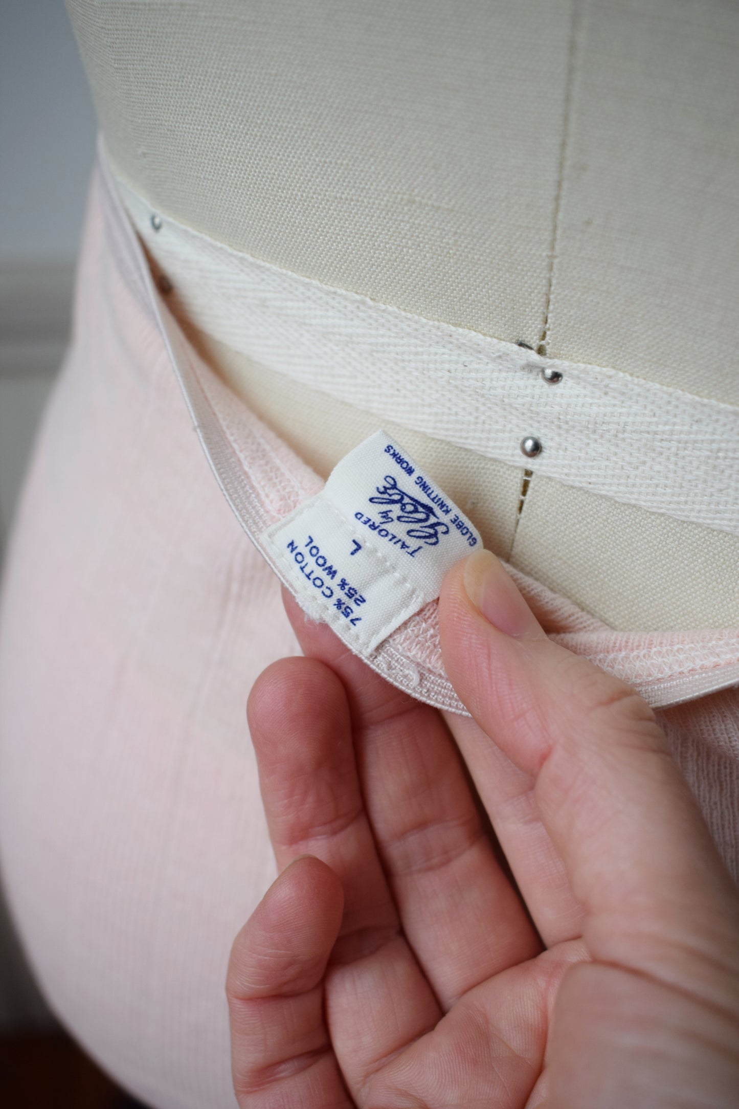 1940s Pink Knit Shorts | XS-S