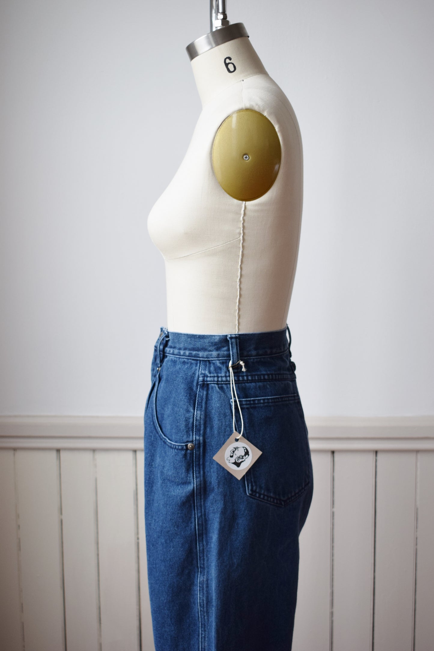 1980s High Waist Jeans | 28" W