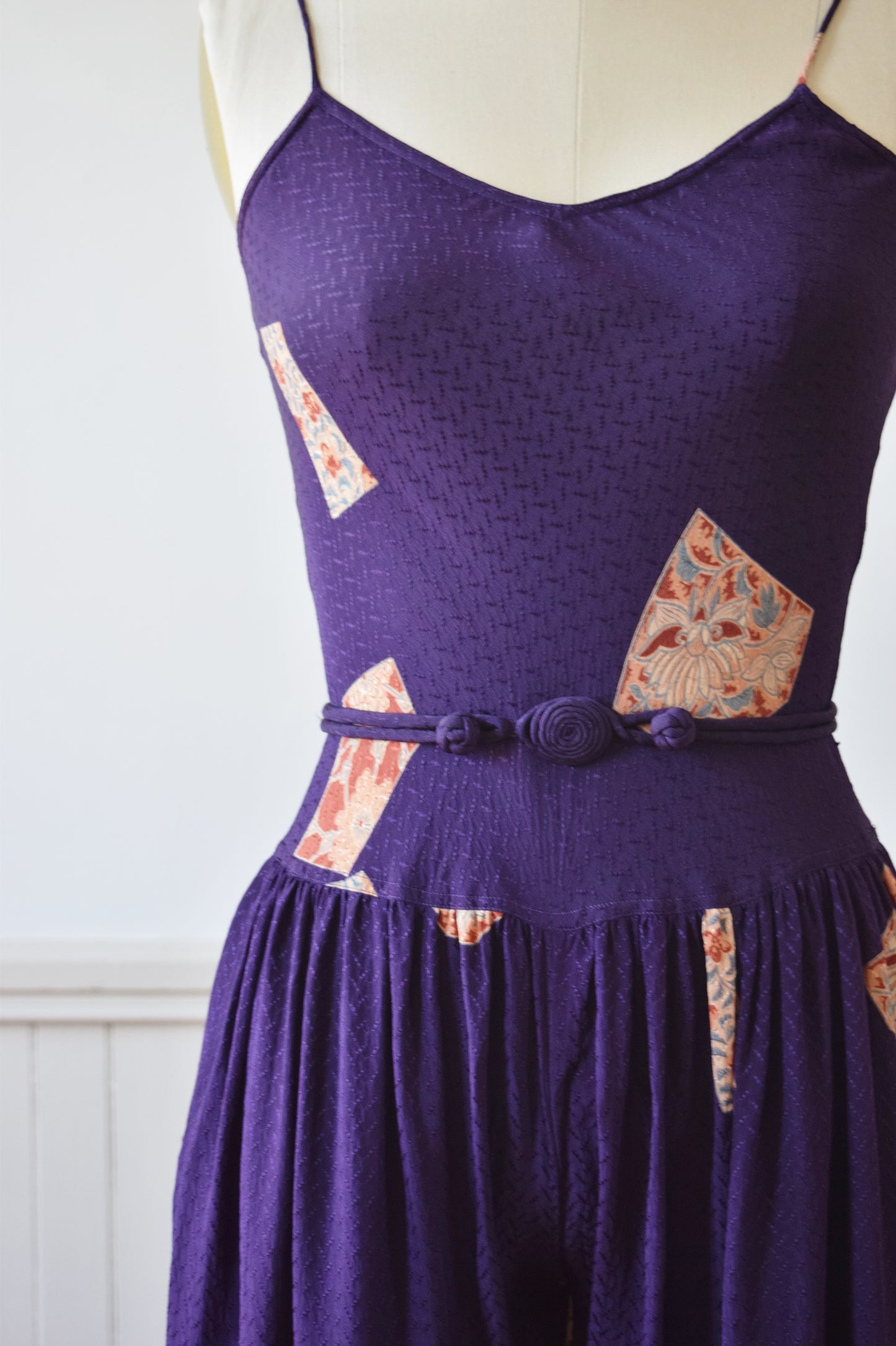 Ballets Russes Silk Jumpsuit | 1980s | XS