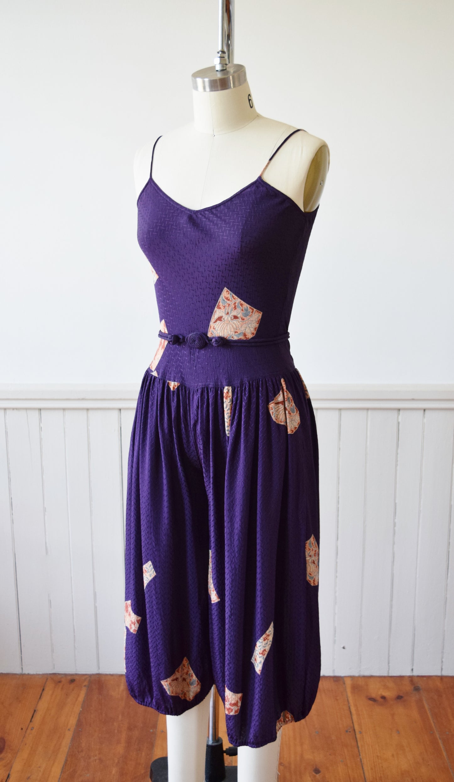 Ballets Russes Silk Jumpsuit | 1980s | XS