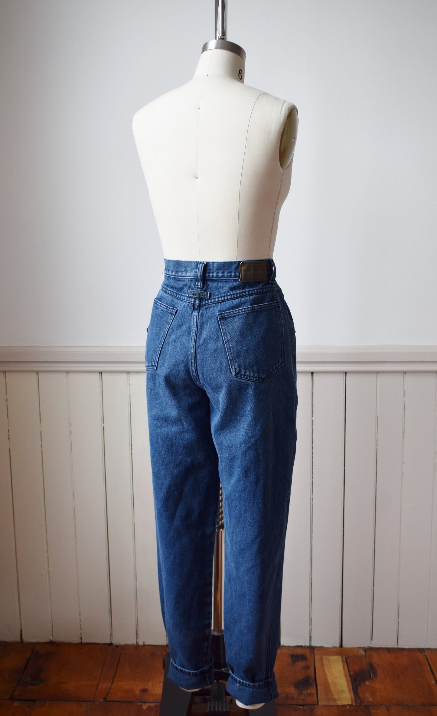 1980s High Waist Jeans | 28" W