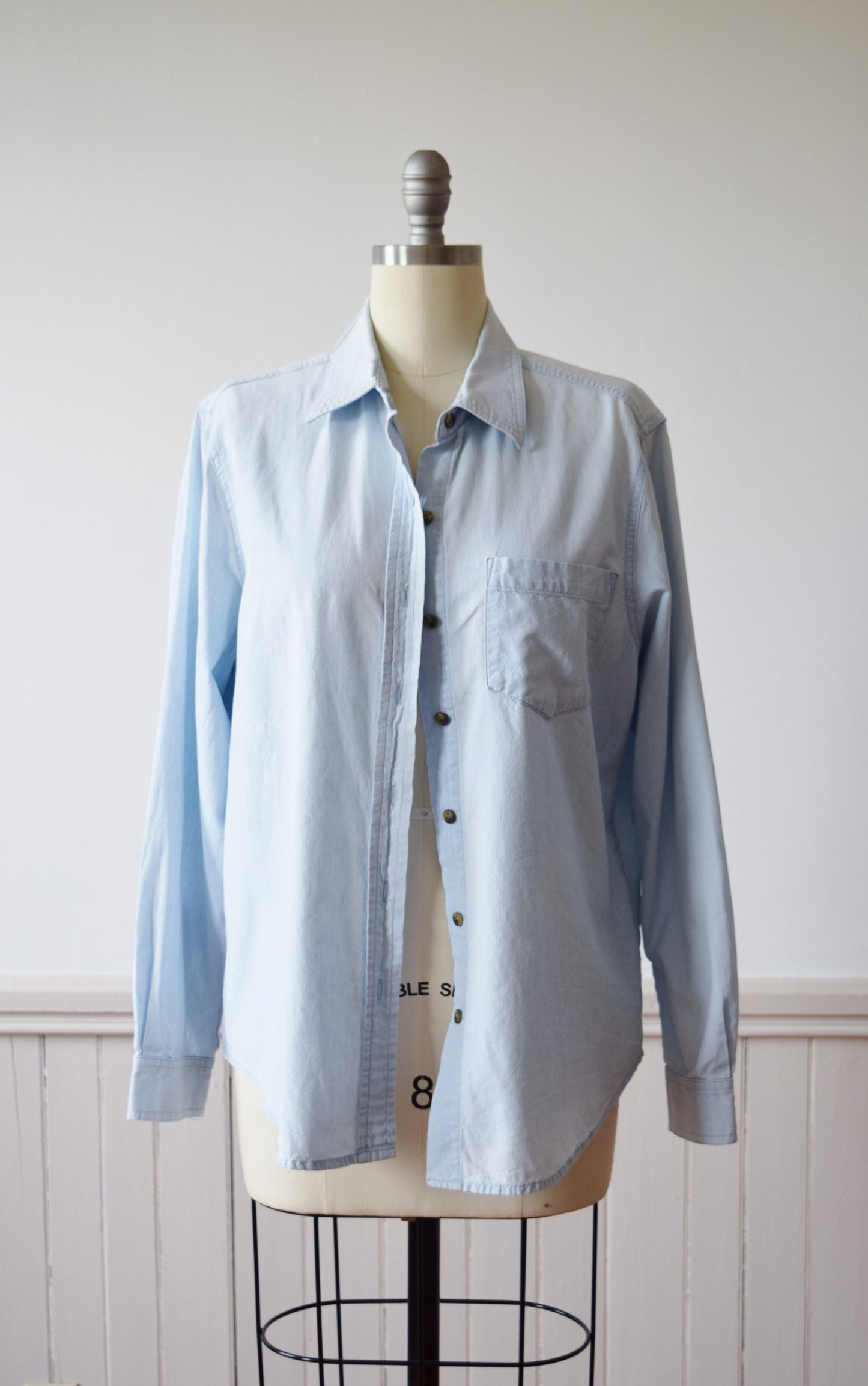 Chambray Shirt | 1990s | M/L