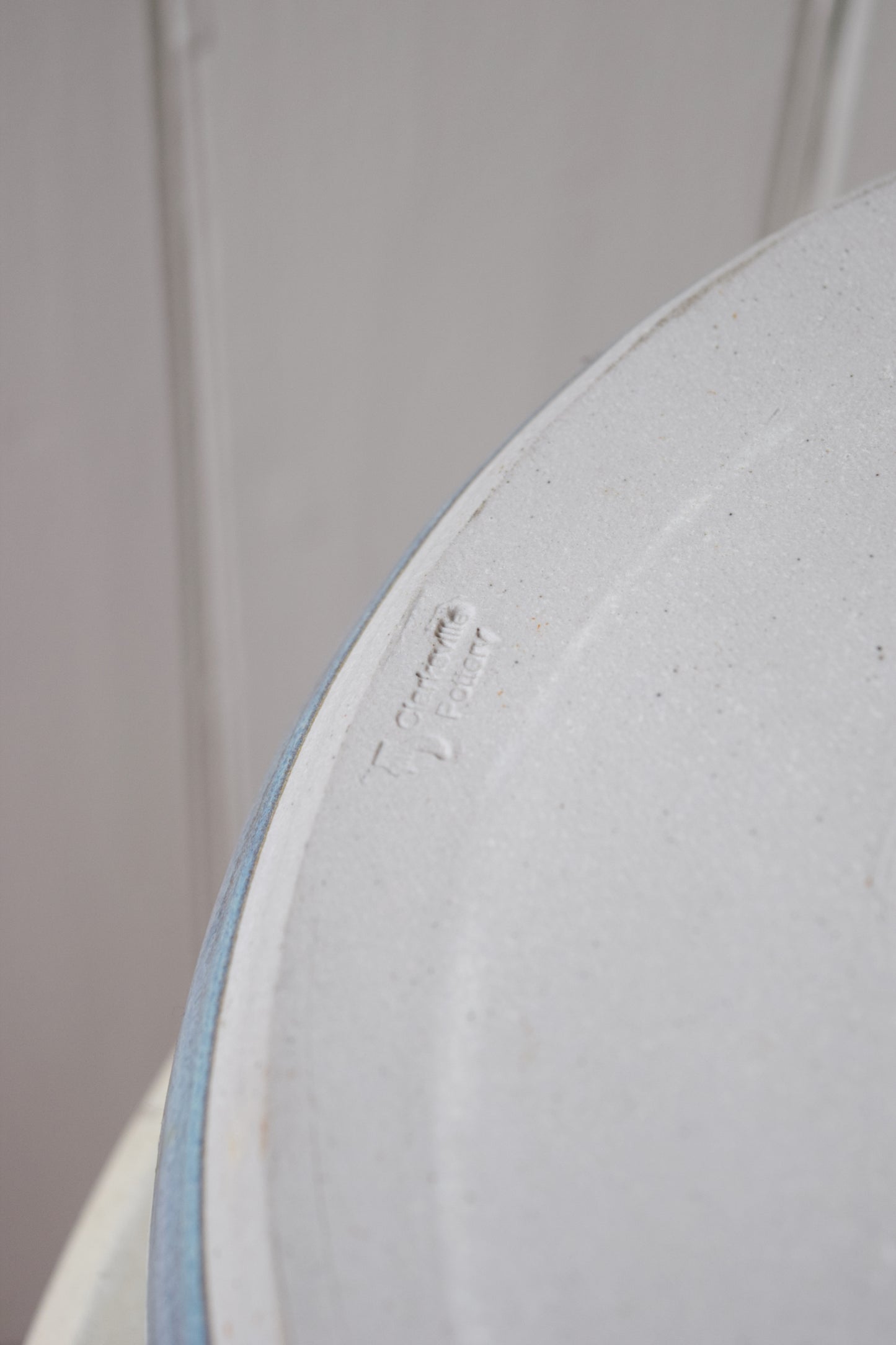 Studio Pottery Chip n Dip Bowl by Clarksville Pottery