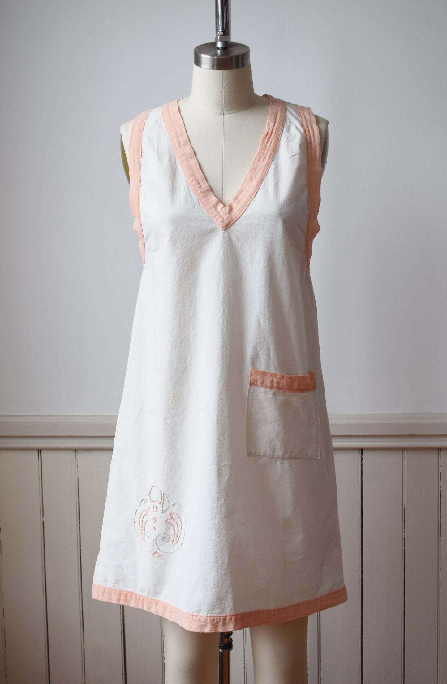1920s Cotton Smock | XS/S